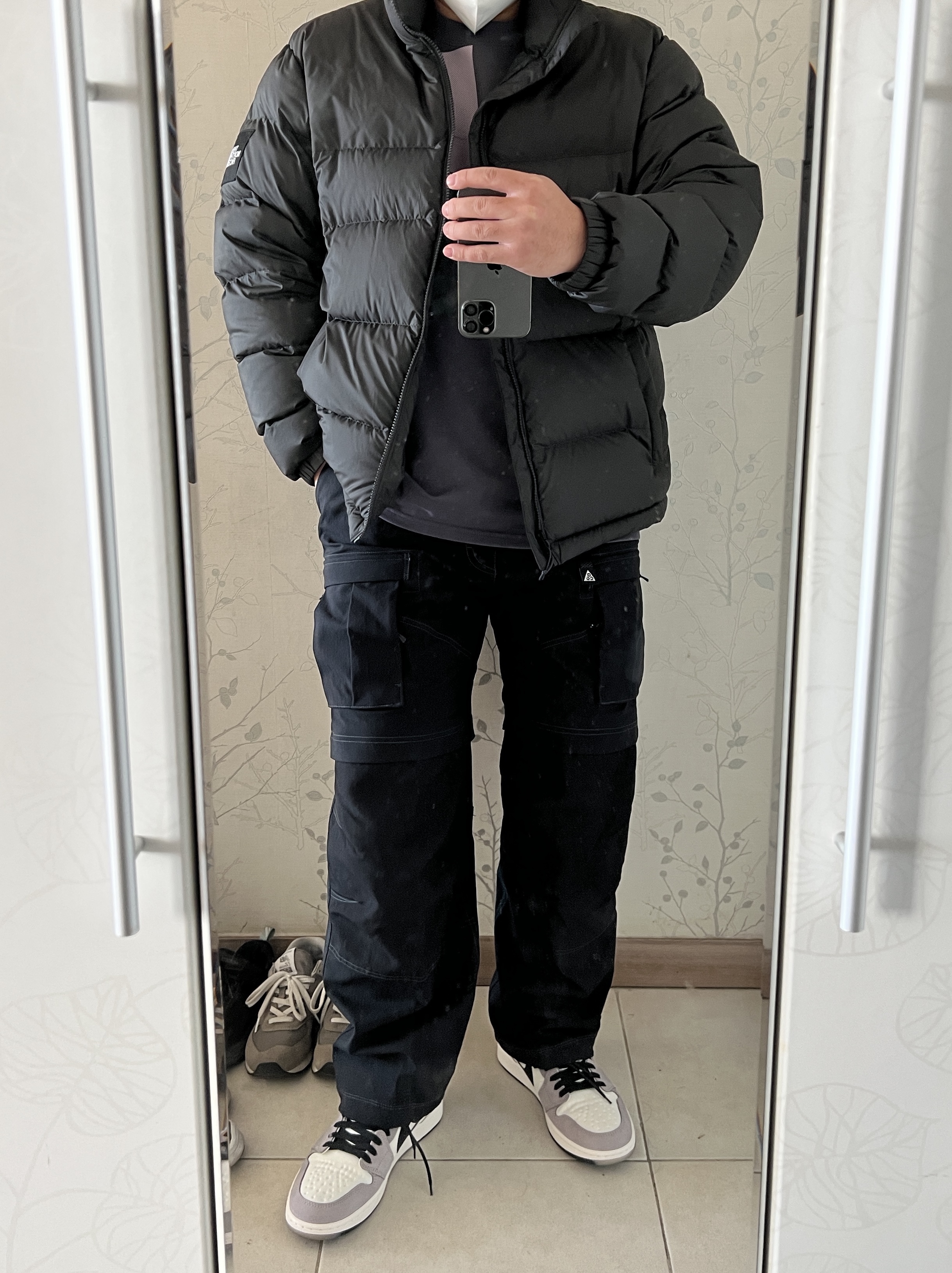 Jordan 1 Element Gore-Tex Sail 착용 스타일
