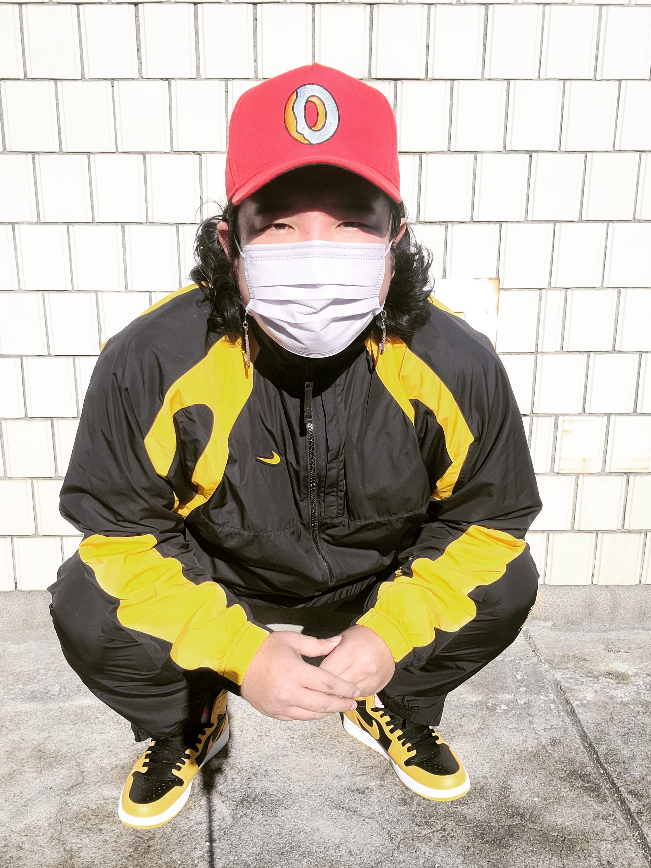 Jordan 1 Retro High OG Pollen, Nike x Drake Nocta Essential Track Jacket - US/EU 착용 스타일
