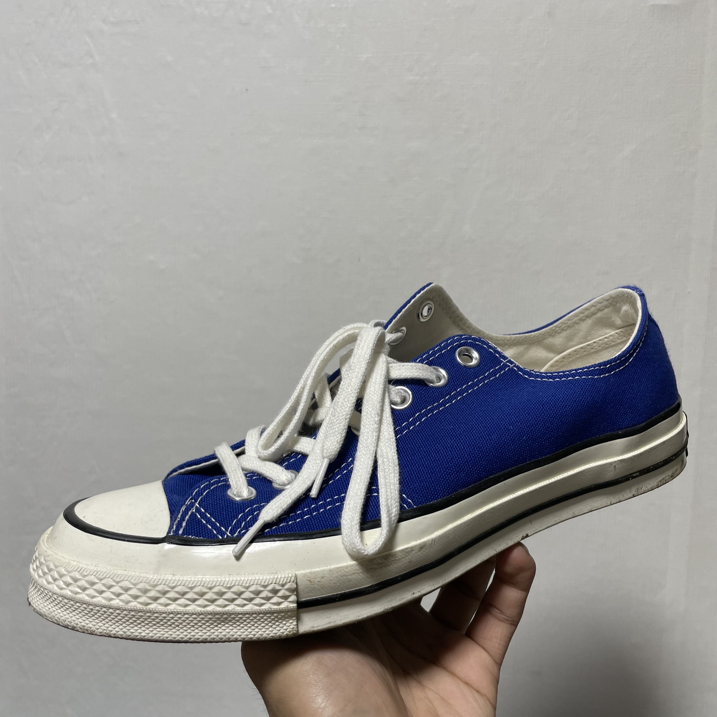 Converse Chuck 70 Ox Vintage Canvas Rush Blue 착용 스타일