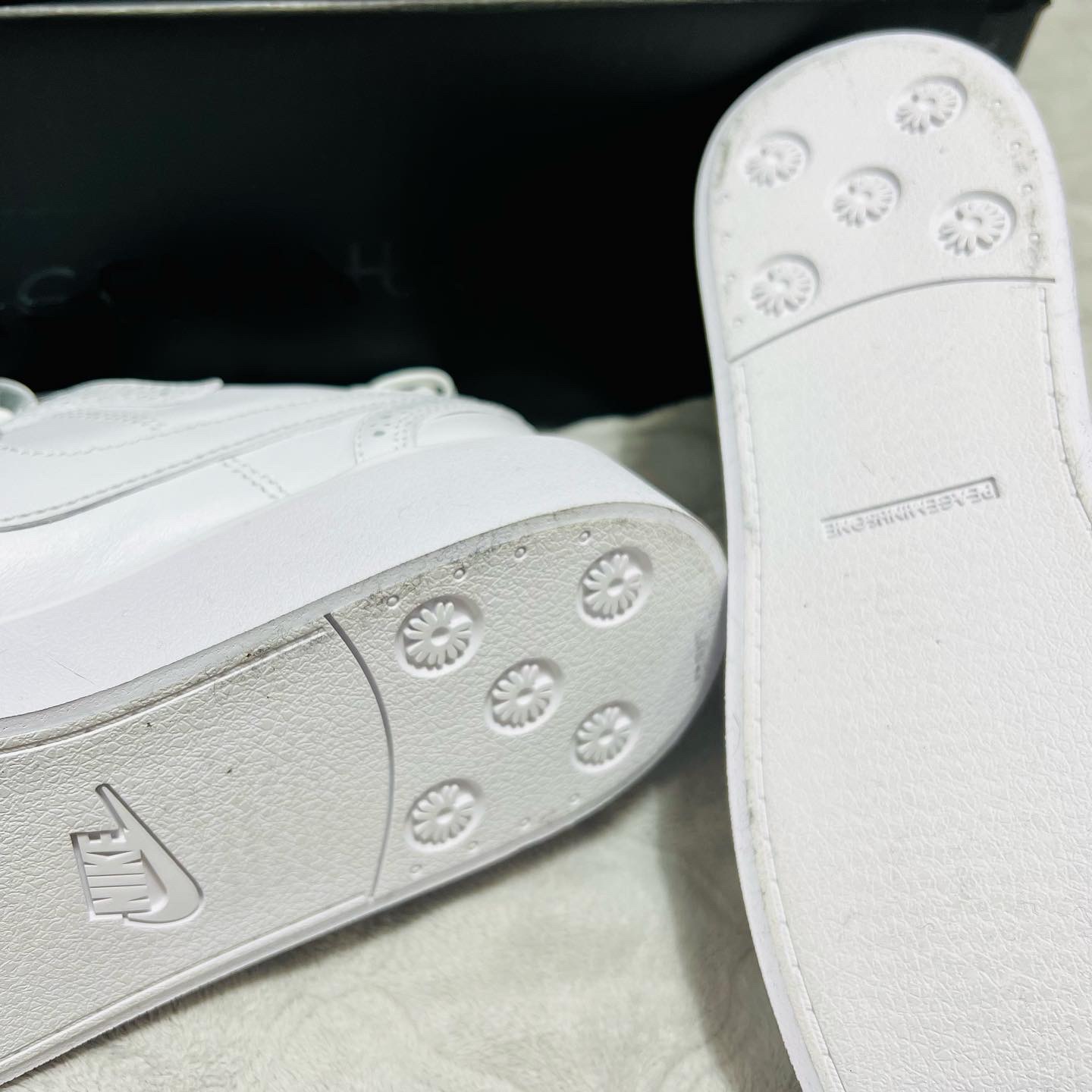 Nike x Peaceminusone Kwondo1 White 착용 스타일 - 2