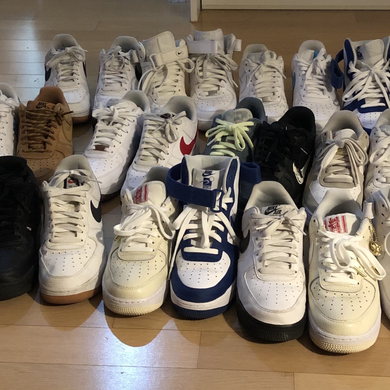 Nike Air Force 1 '07 Low White 착용 스타일