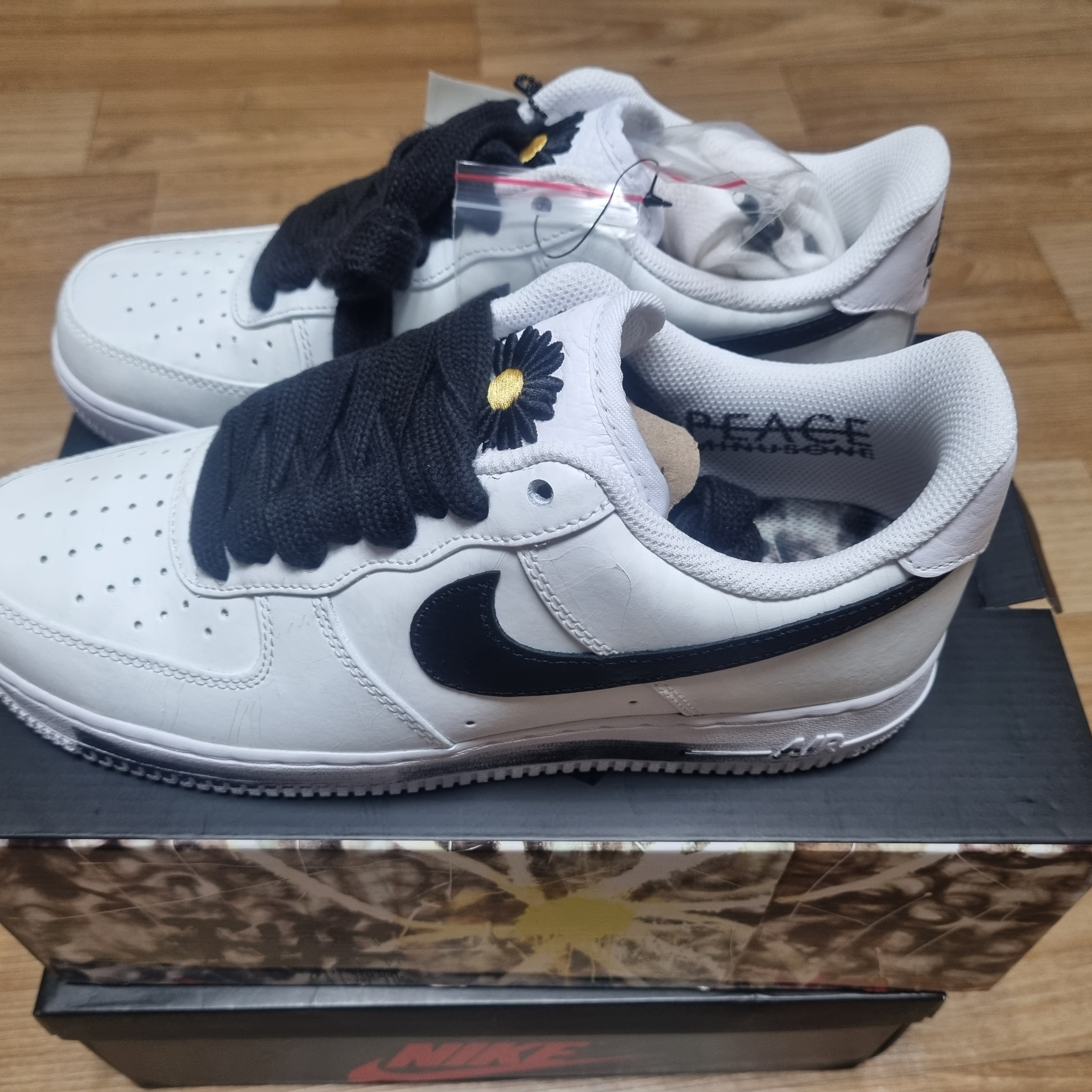 Nike x Peaceminusone Air Force 1 Low Para-Noise 2.0 착용 스타일