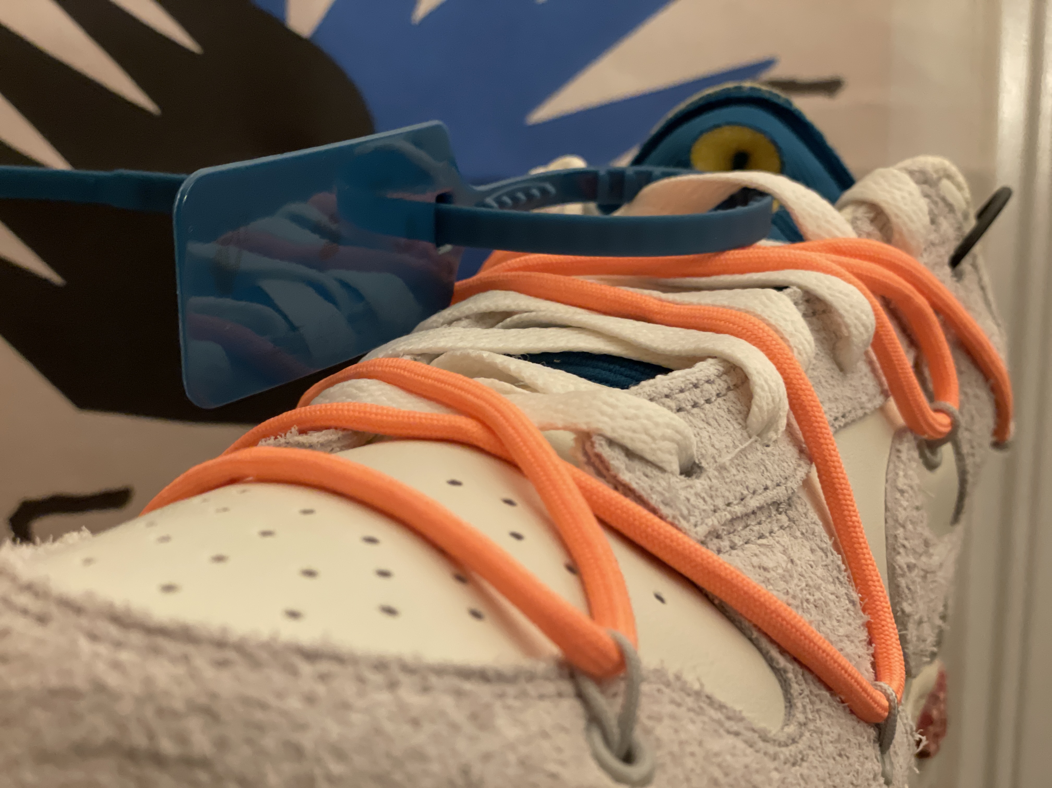 Nike x Off-White Dunk Low The 50 - Lot 19 착용 스타일 - 2