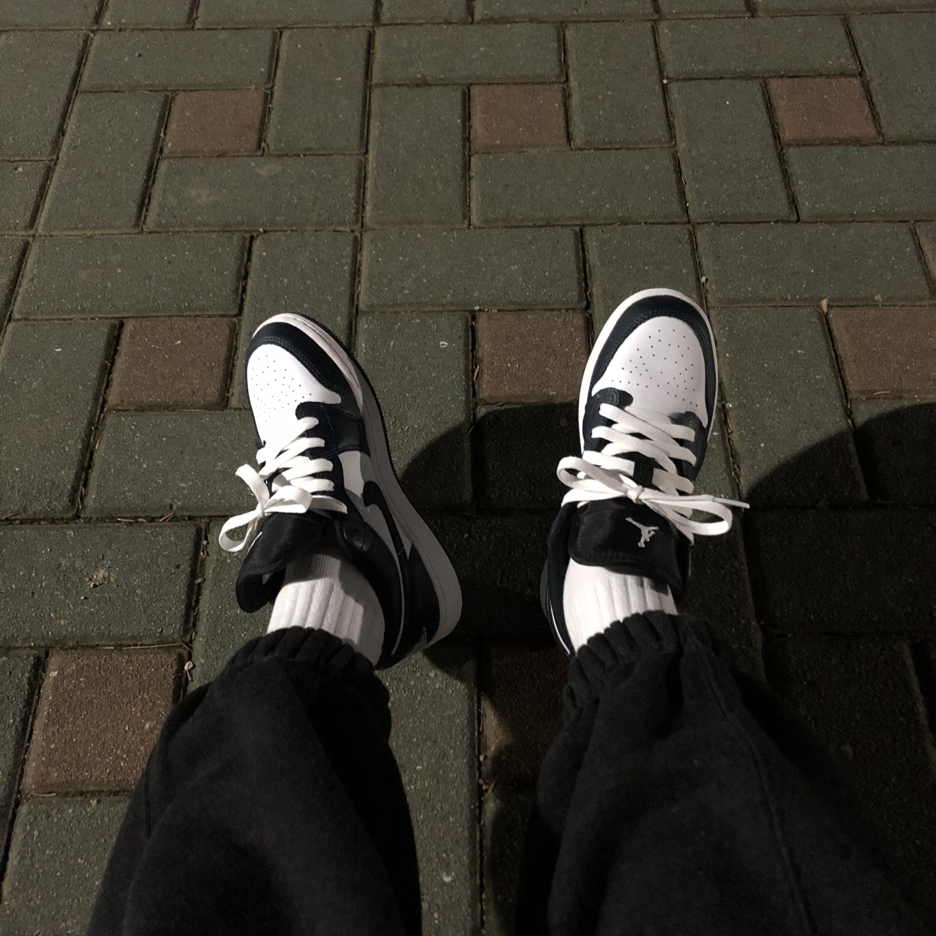 (GS) Jordan 1 Low Armory Navy, Jordan 1 Low Dark Teal 착용 스타일 - 3