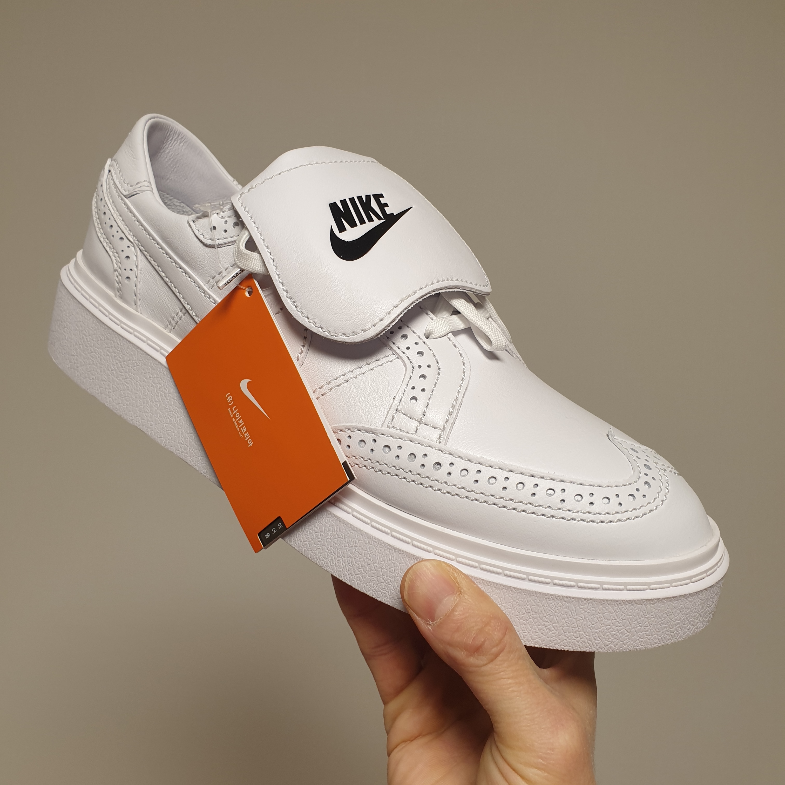 Nike x Peaceminusone Kwondo1 White 착용 스타일 - 1