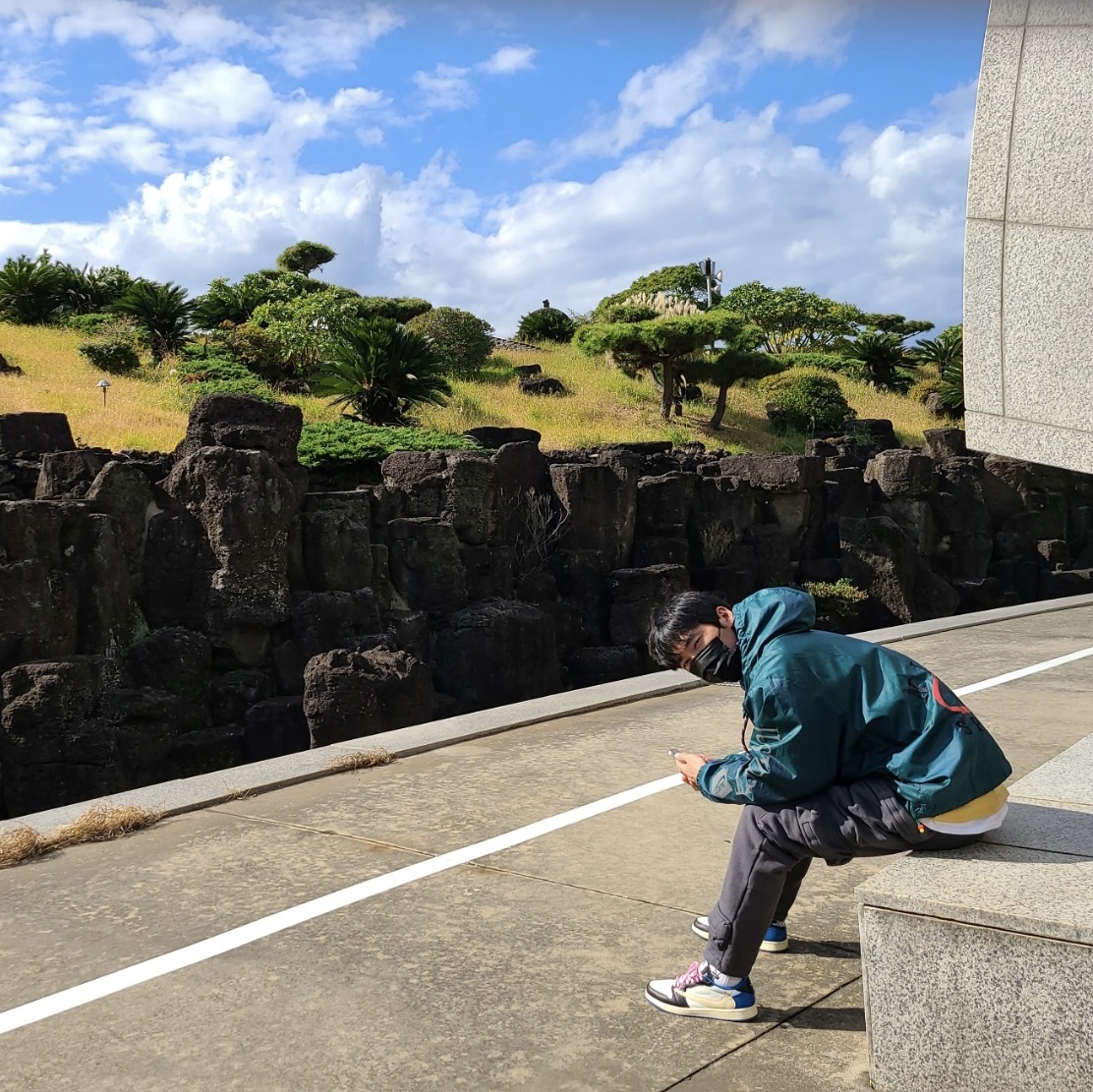 Nike x Cactus Plant Flea Market Anorak Teal, Nike x Cactus Plant Flea Market L/S T-Shirt Mustard Yellow 착용 스타일