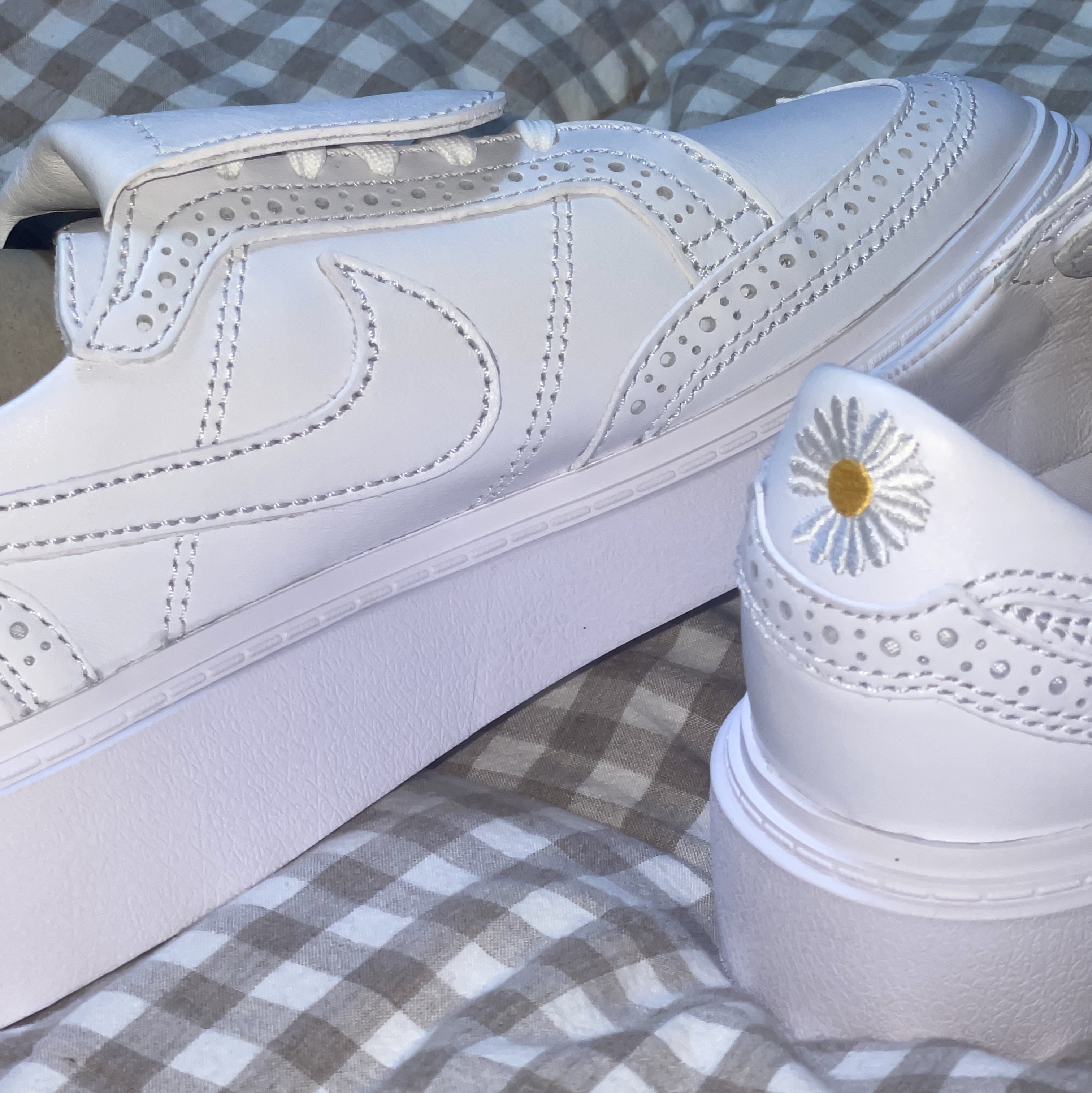 Nike x Peaceminusone Kwondo1 White 착용 스타일 - 3