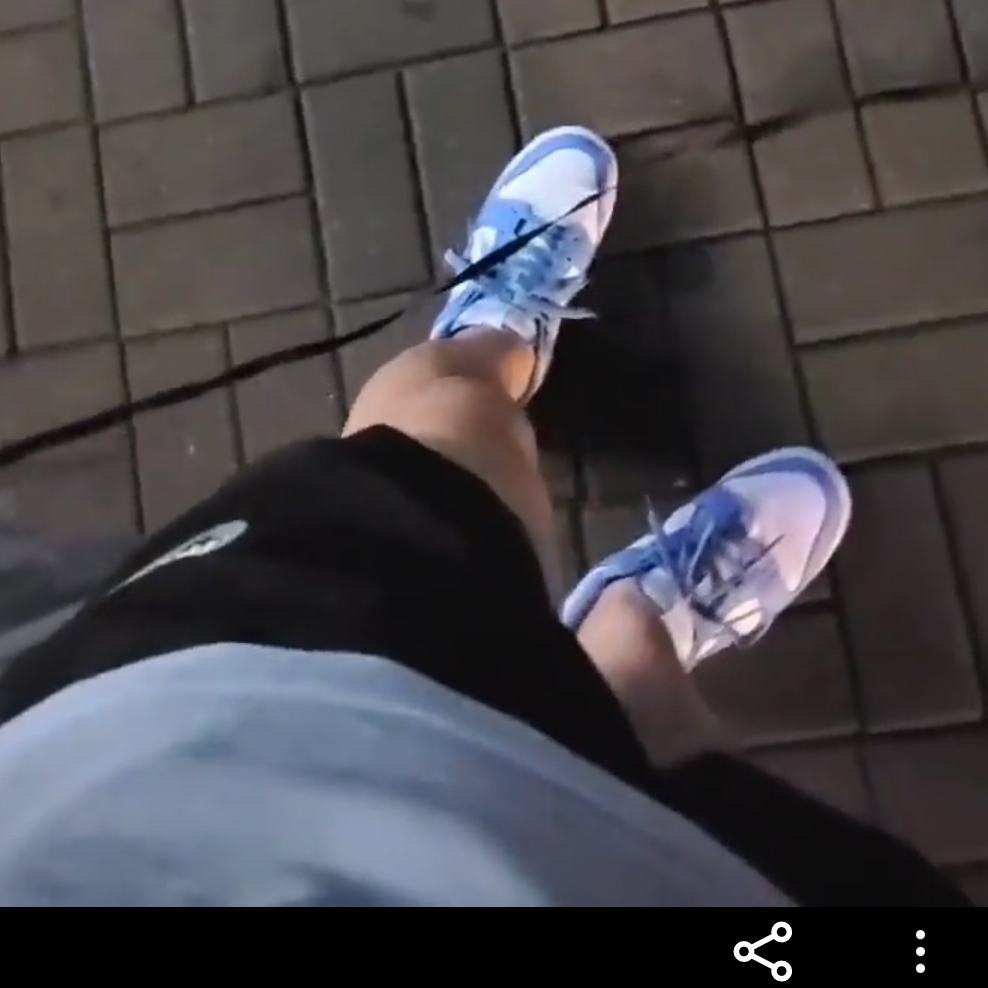 Nike Dunk Low Retro University Blue 착용 스타일