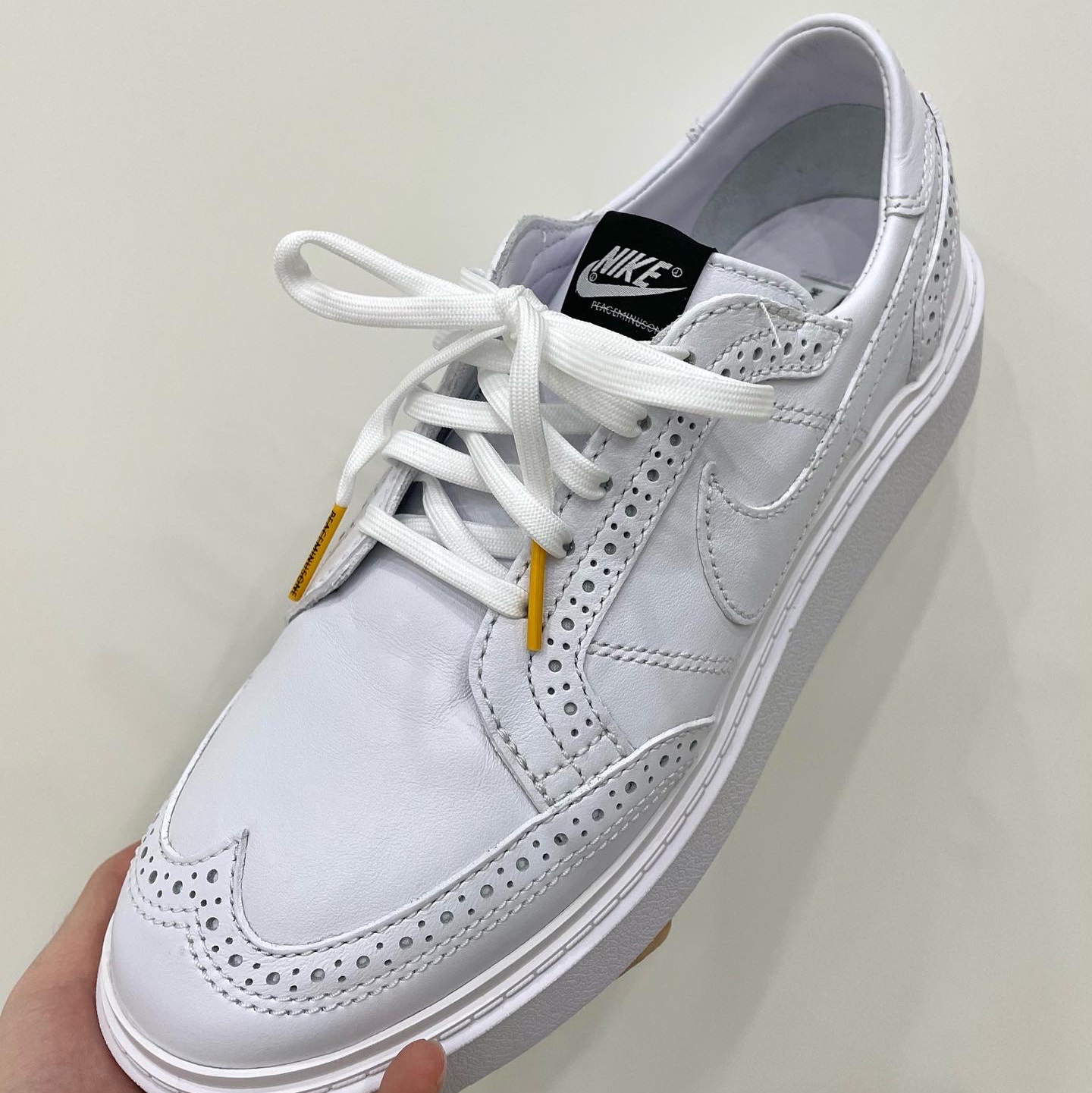 Nike x Peaceminusone Kwondo1 White 착용 스타일 - 1