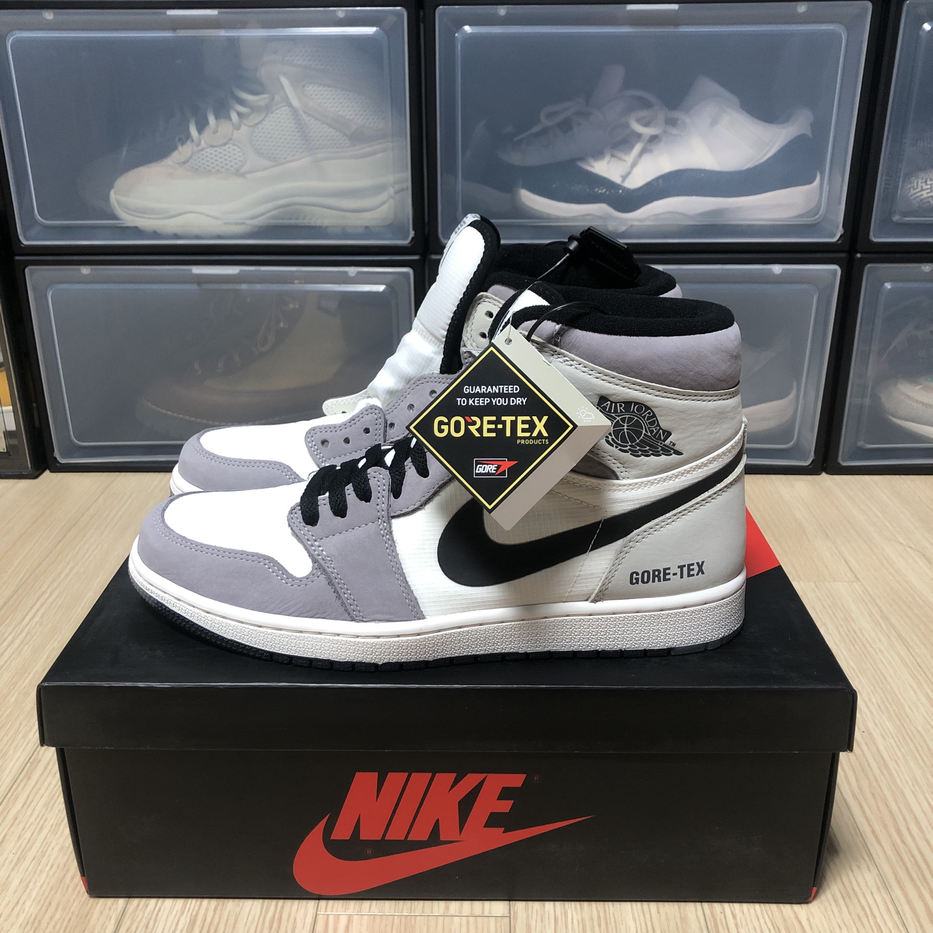 Jordan 1 Element Gore-Tex Sail 착용 스타일 - 1