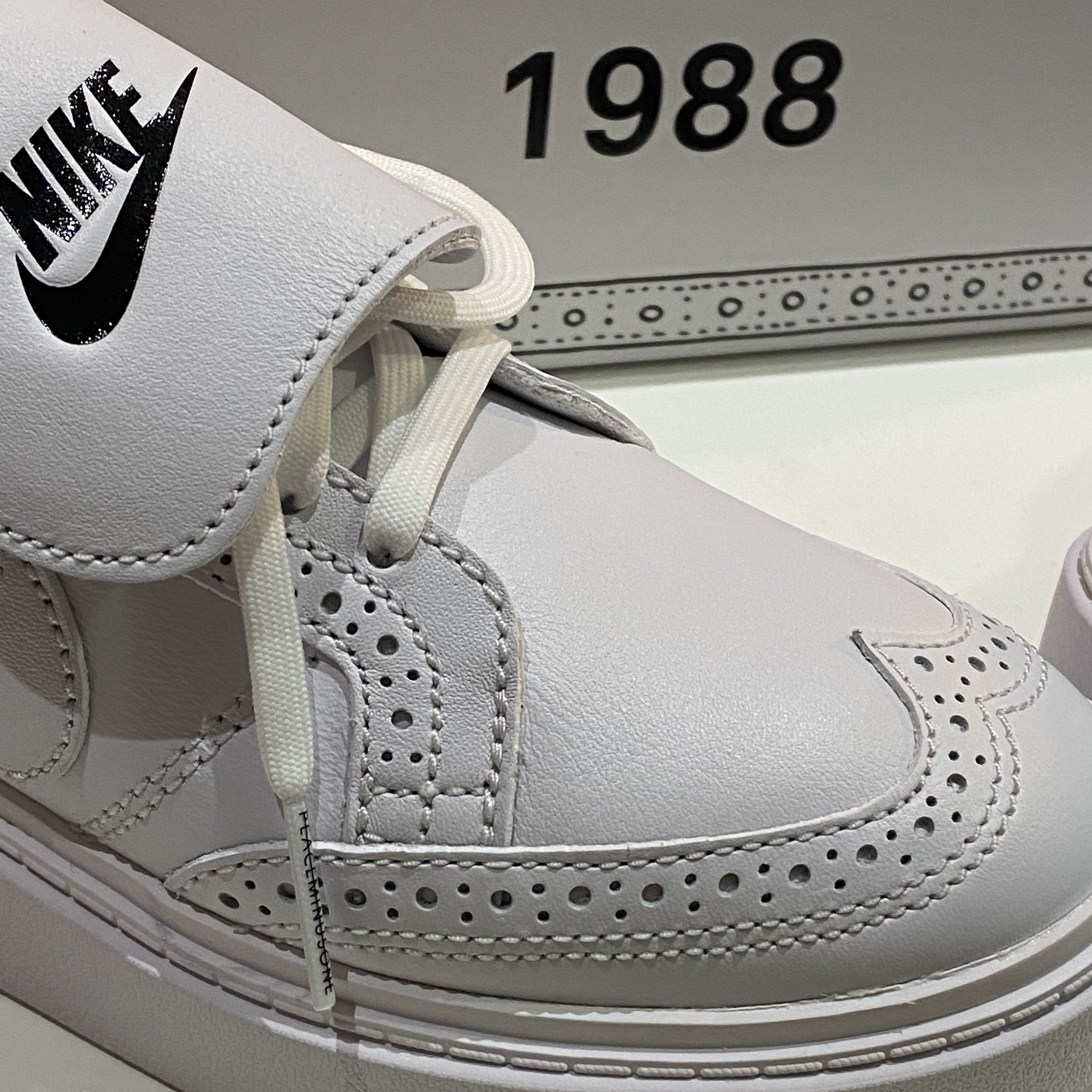 Nike x Peaceminusone Kwondo1 White 착용 스타일 - 1