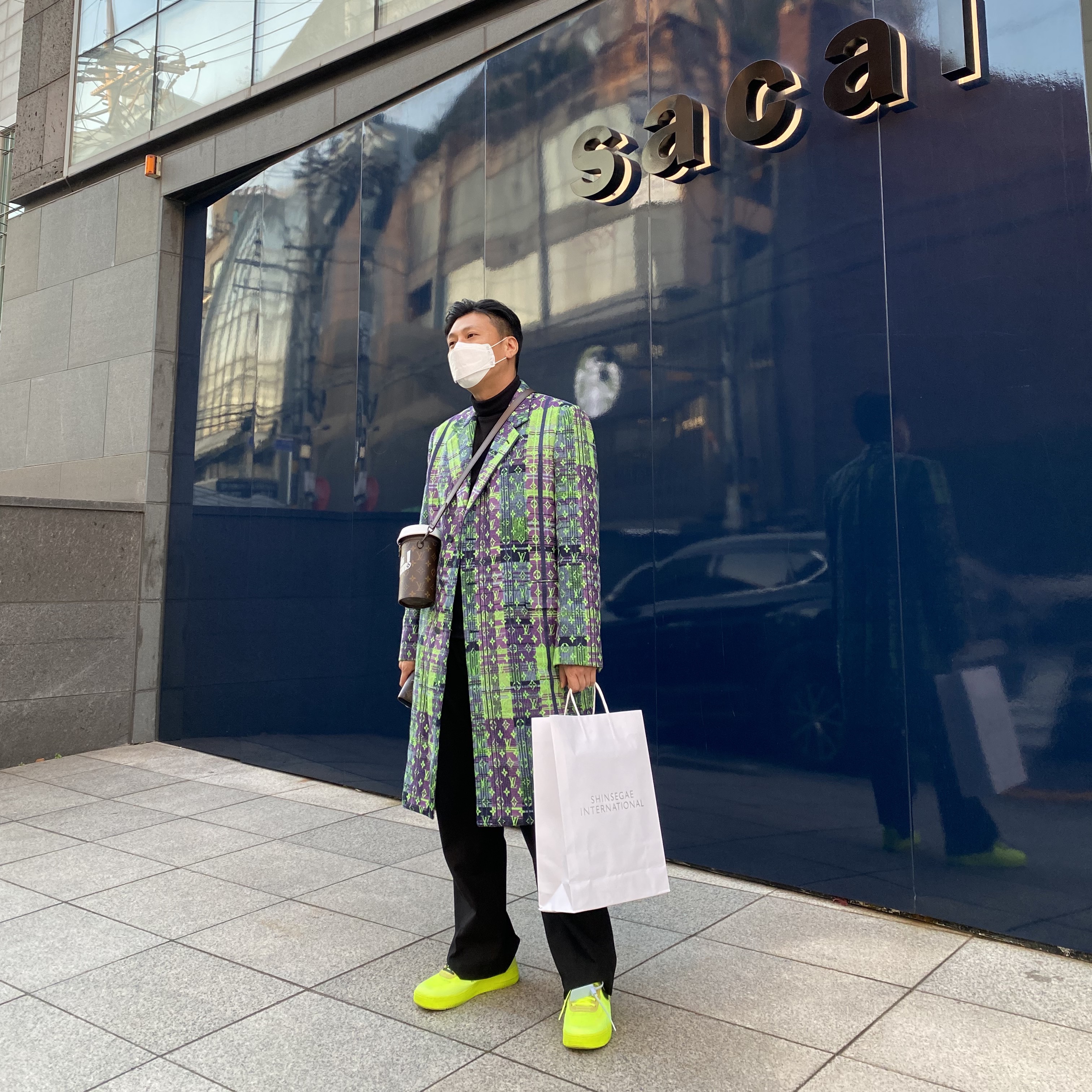 Nike x Off-White Air Force 1 Low Volt 착용 스타일 - 1