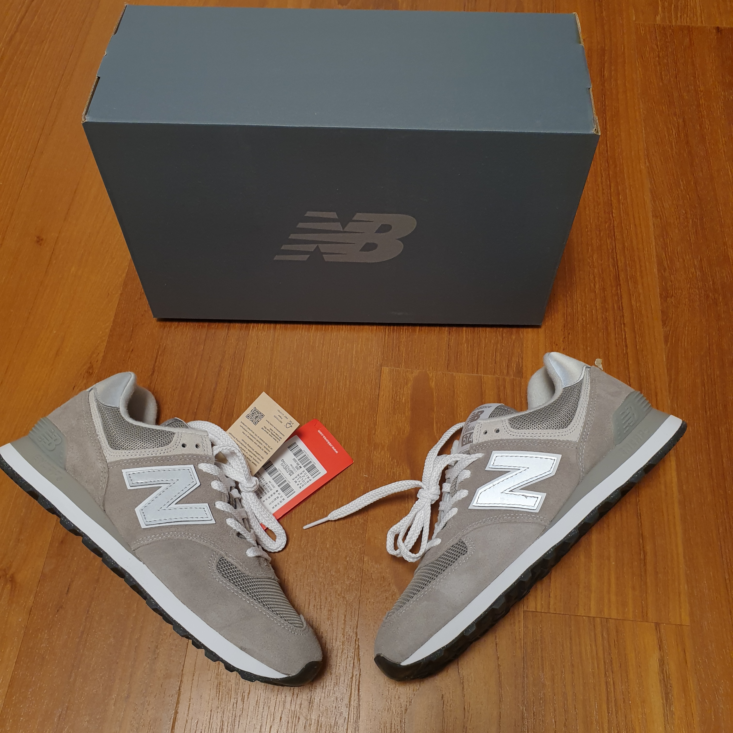New Balance 574 Worn By Anyone Grey - D Standard 착용 스타일 - 2