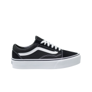 Vans Old Skool Platform Black White