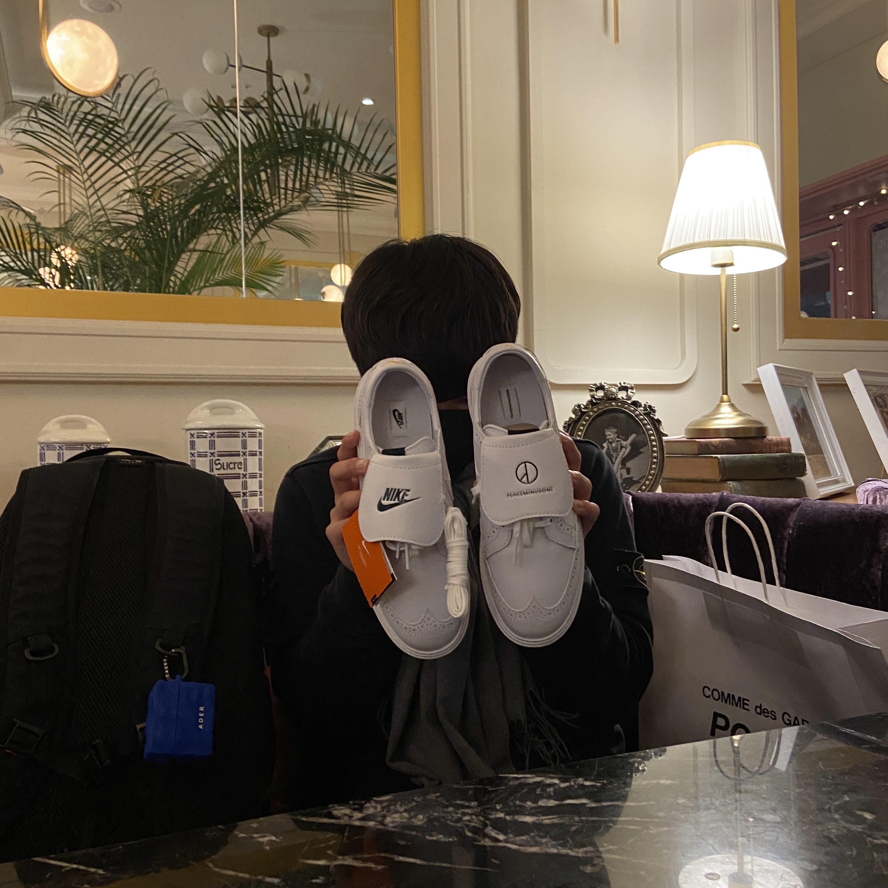 Casetify x Ader Error AirPods Pro Case, Supreme Backpack Black - 18SS 착용 스타일