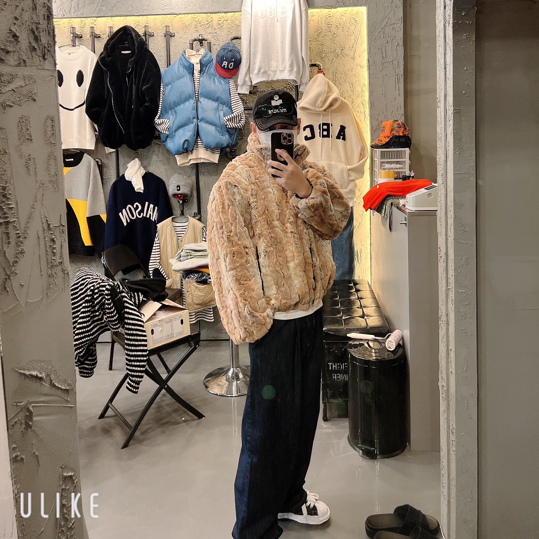 Isabel Marant Tyronh Cap Black - 21FW, Maison Mihara Yasuhiro Blakey OG Sole Canvas Low-top Sneakers Black 착용 스타일 - 2