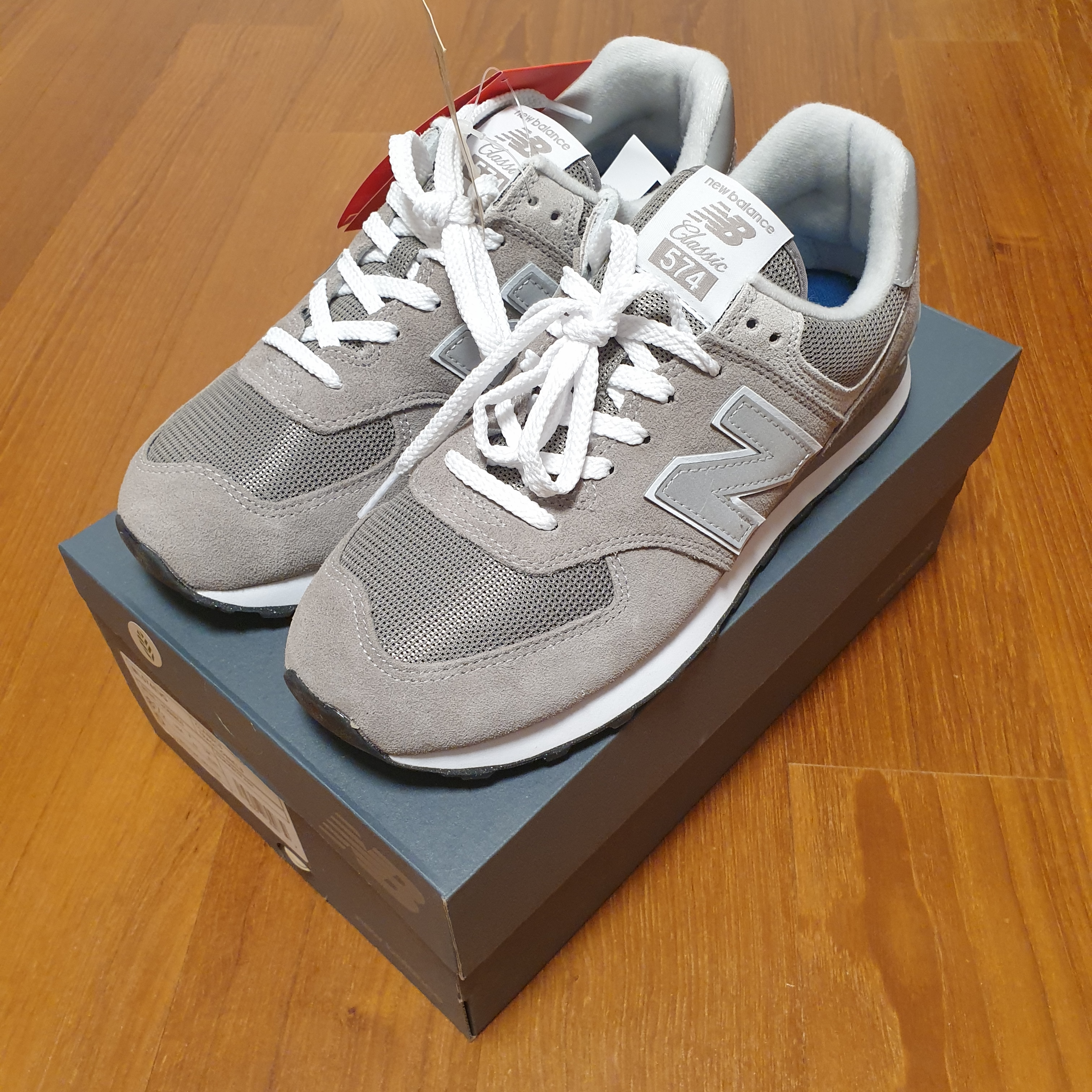 New Balance 574 Worn By Anyone Grey - D Standard 착용 스타일 - 3