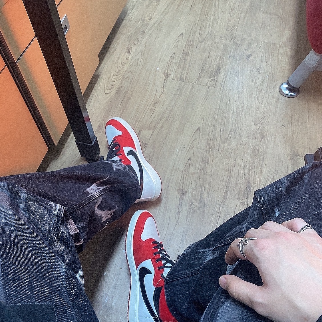 Jordan 1 KO Chicago 2021 착용 스타일