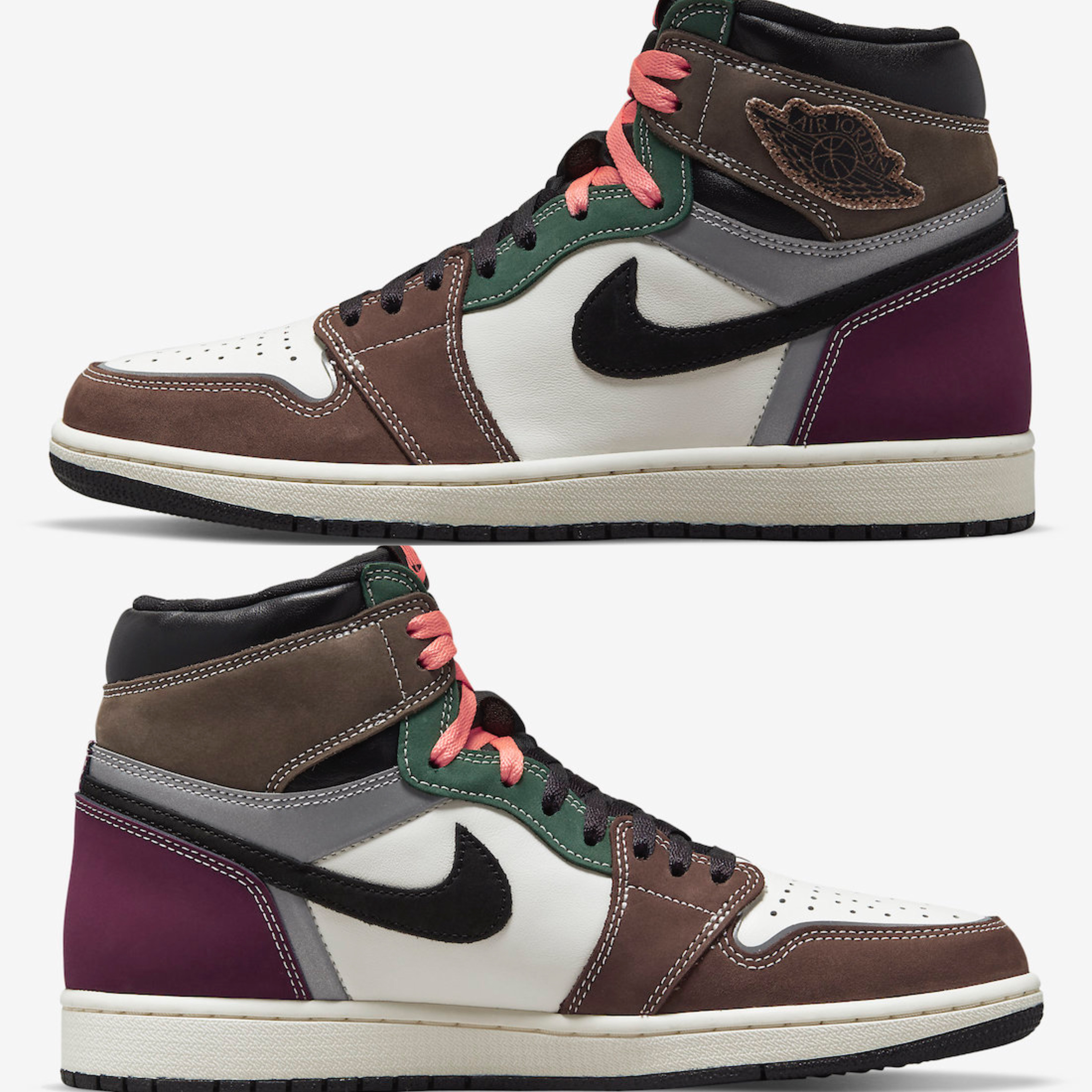 Jordan 1 Retro High OG Craft 착용 스타일 - 3