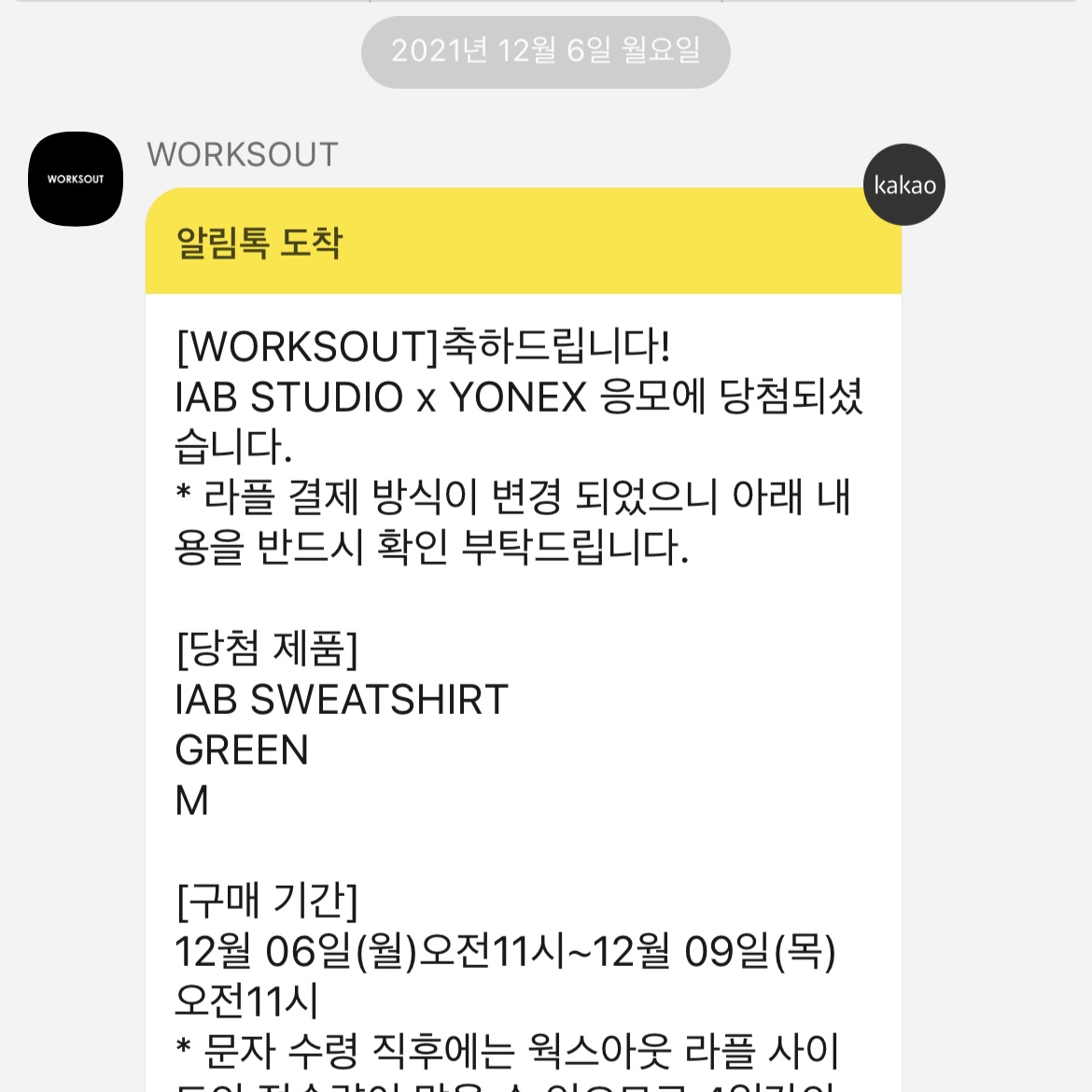 IAB Studio x Yonex Sweatshirt Green 착용 스타일