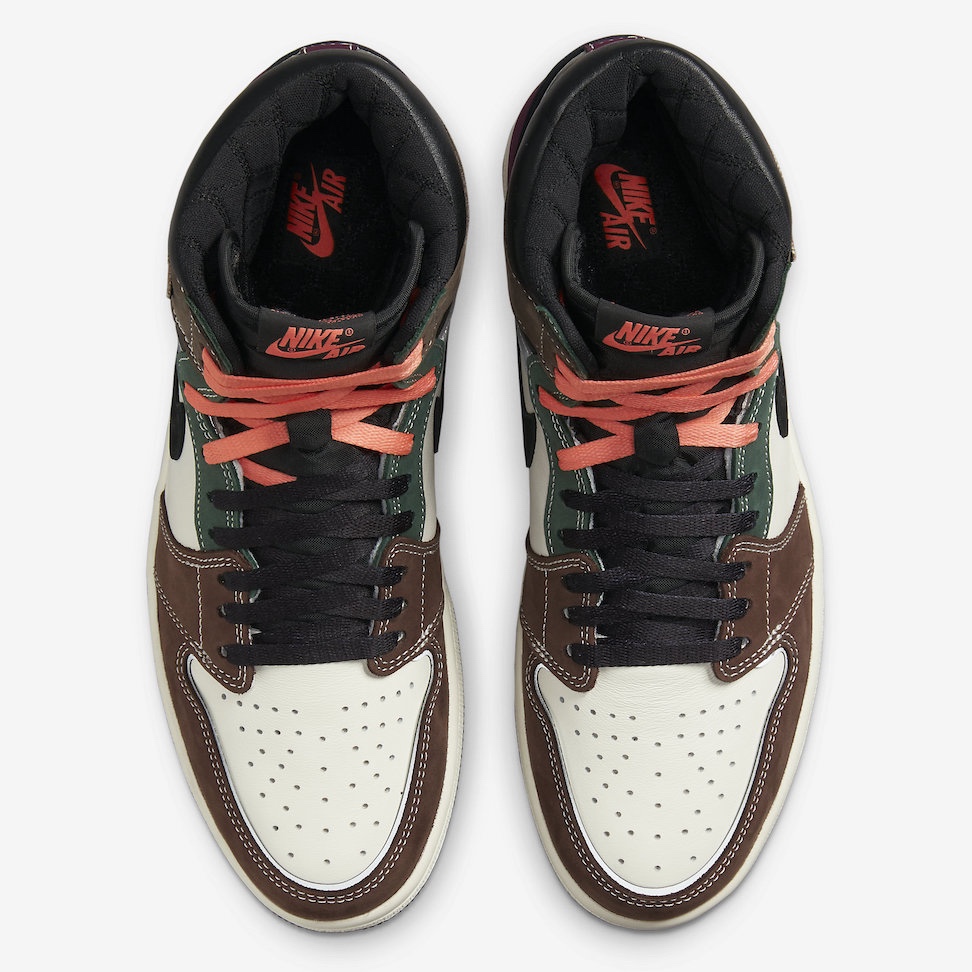 Jordan 1 Retro High OG Craft 착용 스타일 - 4