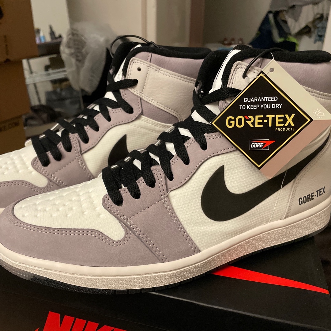 Jordan 1 Element Gore-Tex Sail, Jordan 1 Element Gore-Tex Particle Grey 착용 스타일 - 1