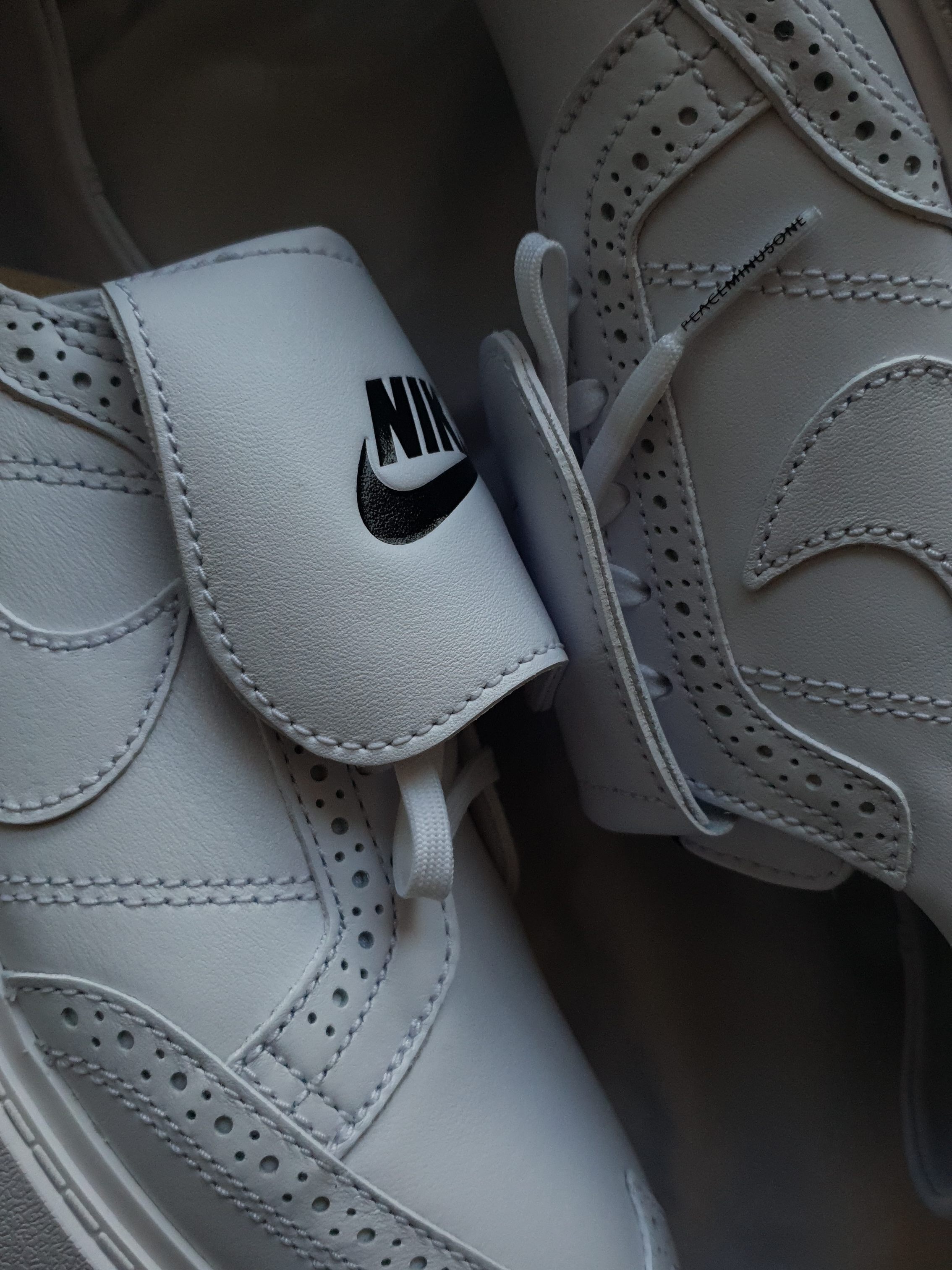 Nike x Peaceminusone Kwondo1 White 착용 스타일 - 1