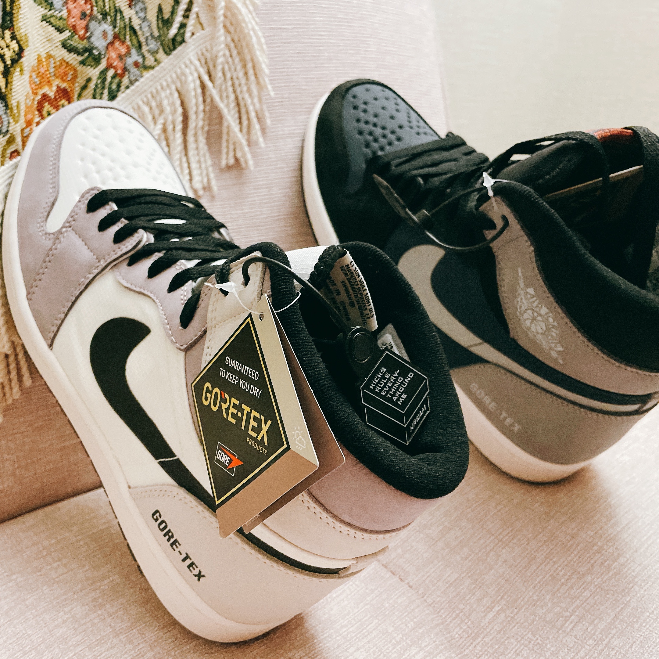 Jordan 1 Element Gore-Tex Sail, Jordan 1 Element Gore-Tex Particle Grey 착용 스타일 - 2