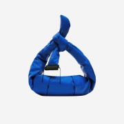 Ader Error x Zara Leather Shoulder Bag with Knot Blue