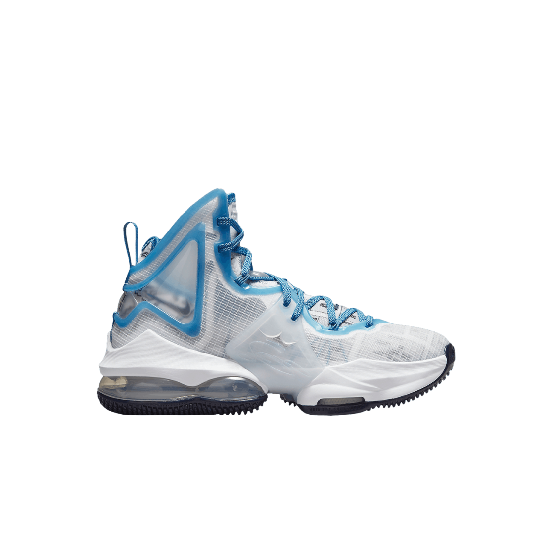 (GS) 나이키 x 스페이스 잼: 새로운 시대 르브론 19 화이트 앤 더치 블루((GS) Nike x Space Jam: A New Legacy LeBron XIX White and Dutch Blue)