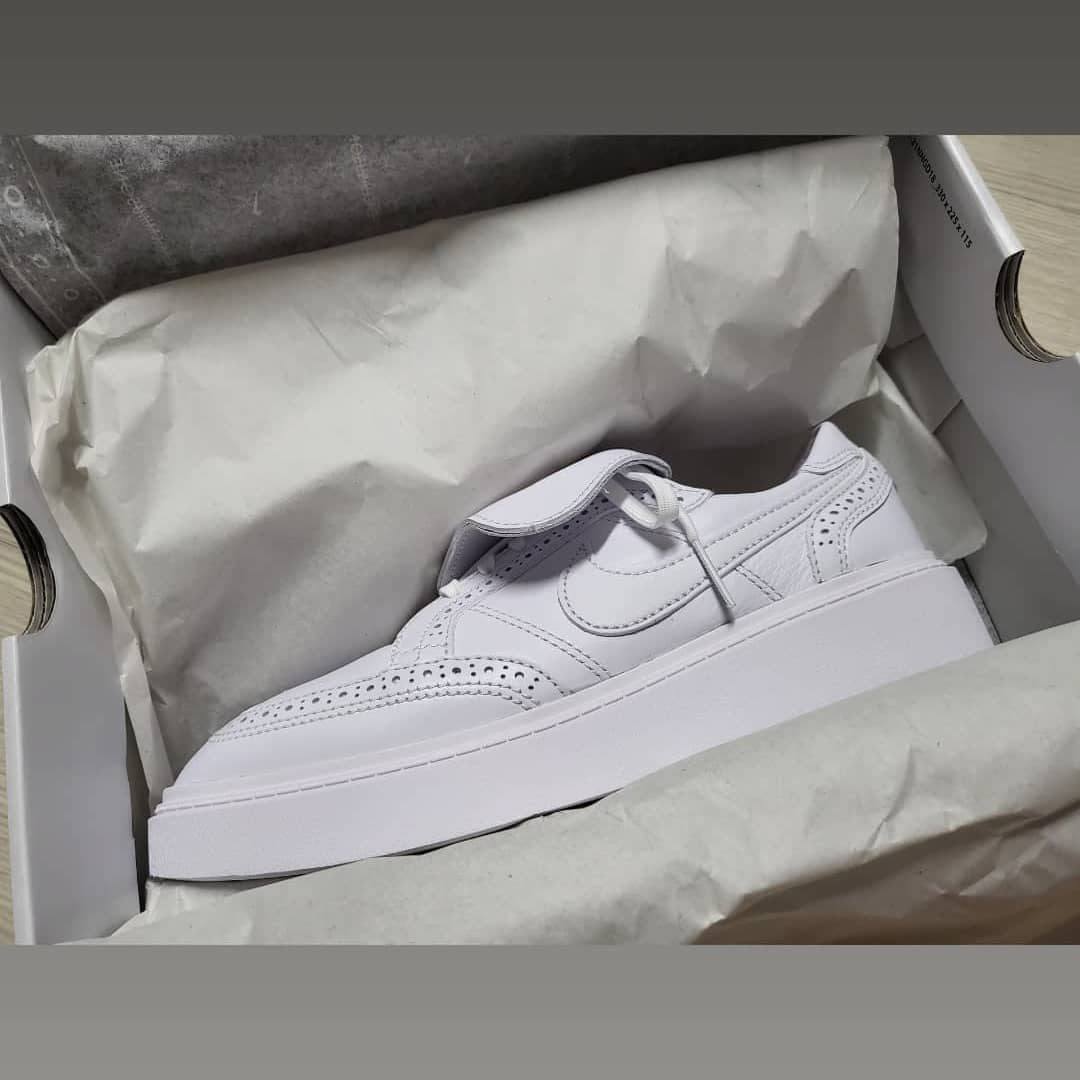 Nike x Peaceminusone Kwondo1 White 착용 스타일 - 2