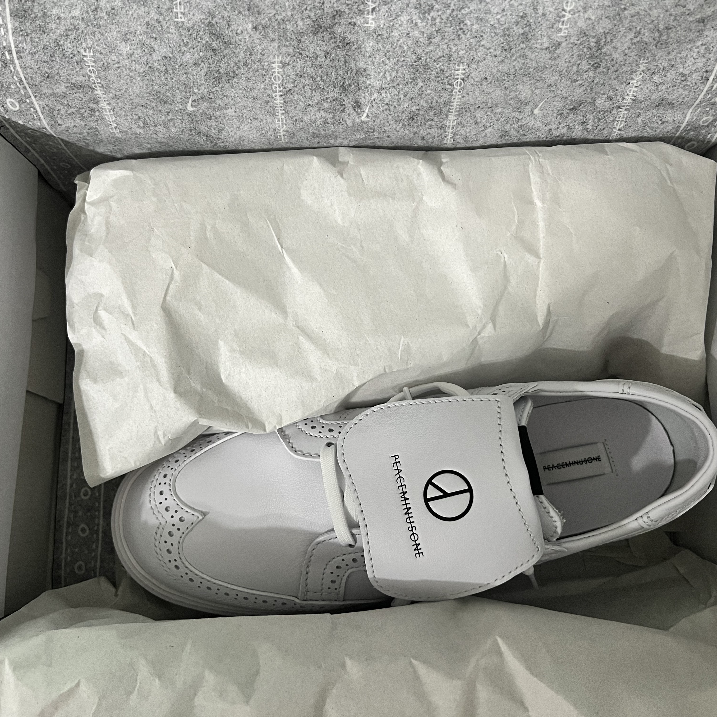 Nike x Peaceminusone Kwondo1 White 착용 스타일 - 2