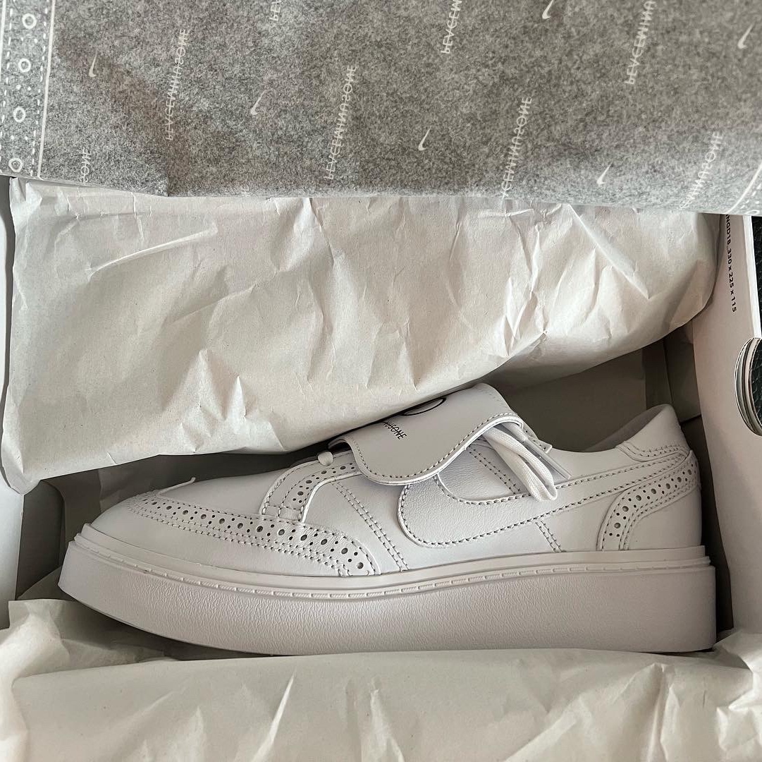 Nike x Peaceminusone Kwondo1 White 착용 스타일 - 3