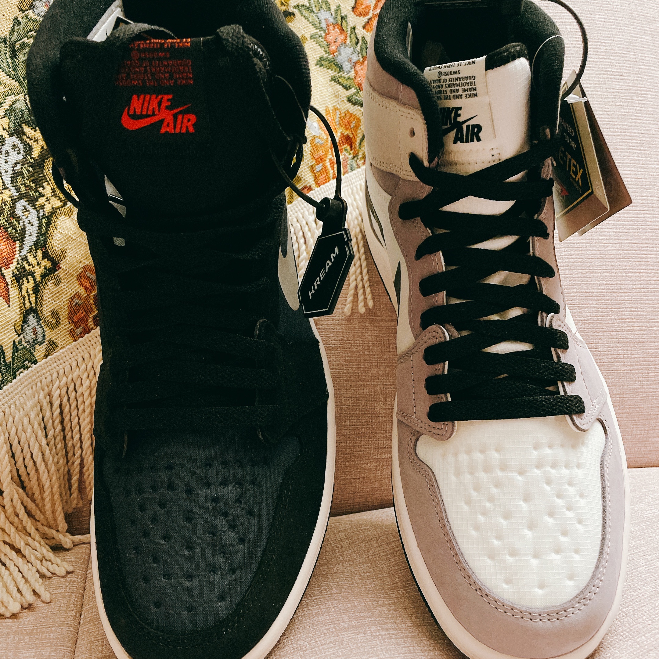 Jordan 1 Element Gore-Tex Sail, Jordan 1 Element Gore-Tex Particle Grey 착용 스타일 - 5