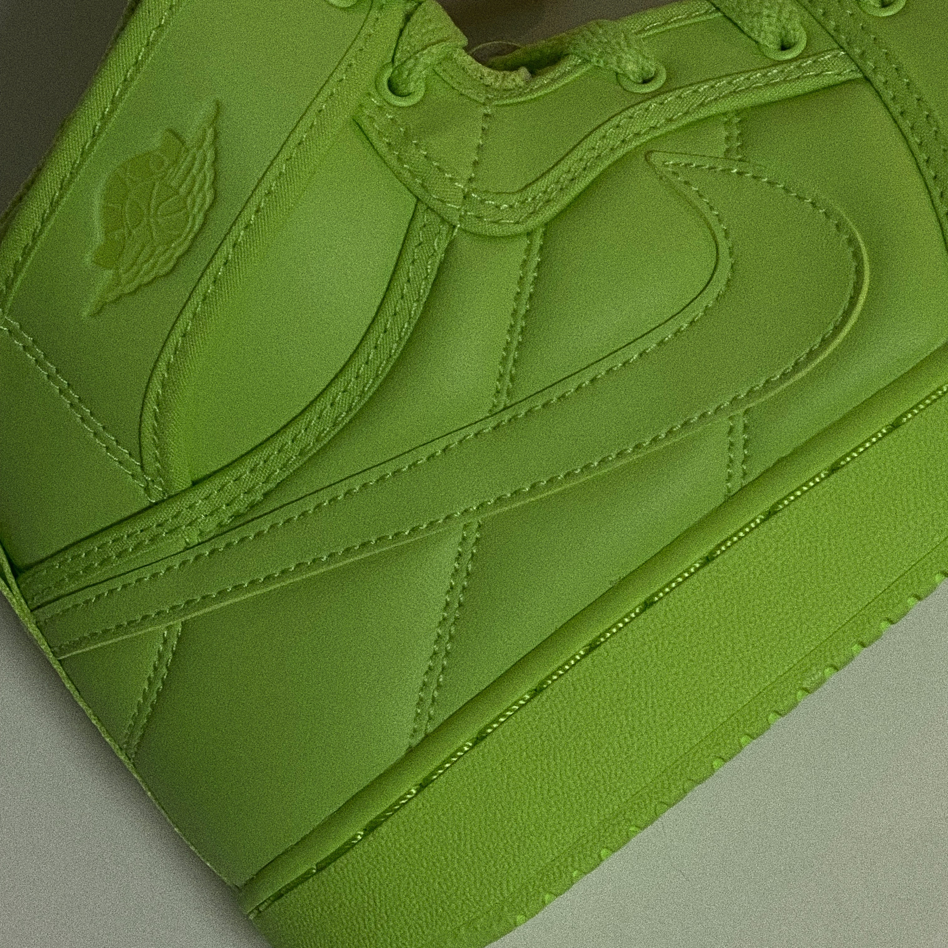 (W) Jordan 1 x Billie Eilish KO SP Lime Green 착용 스타일