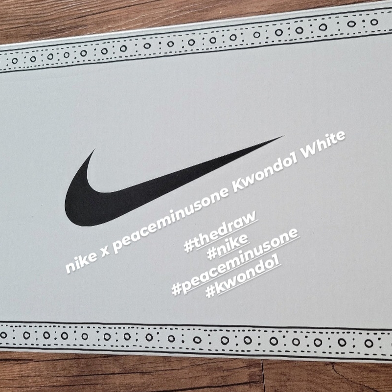 Nike x Peaceminusone Kwondo1 White 착용 스타일