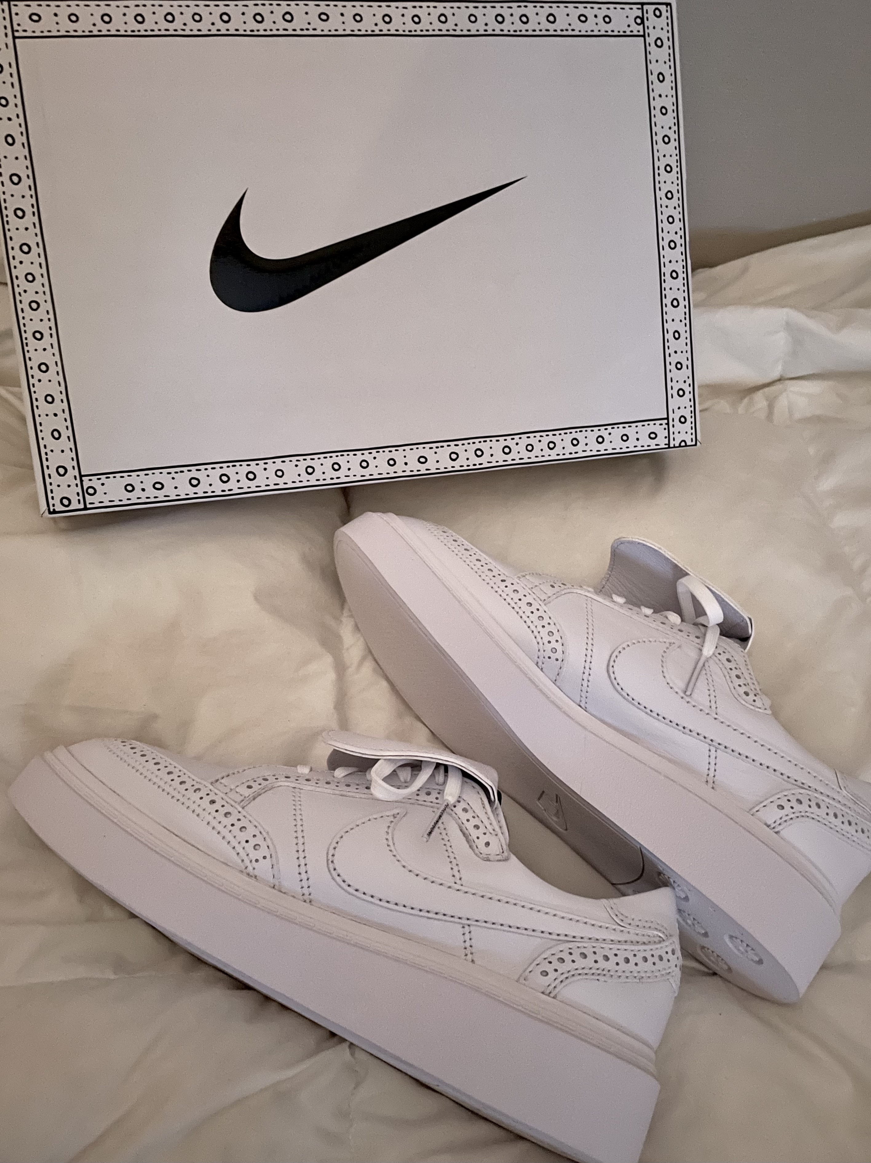 Nike x Peaceminusone Kwondo1 White 착용 스타일 - 1