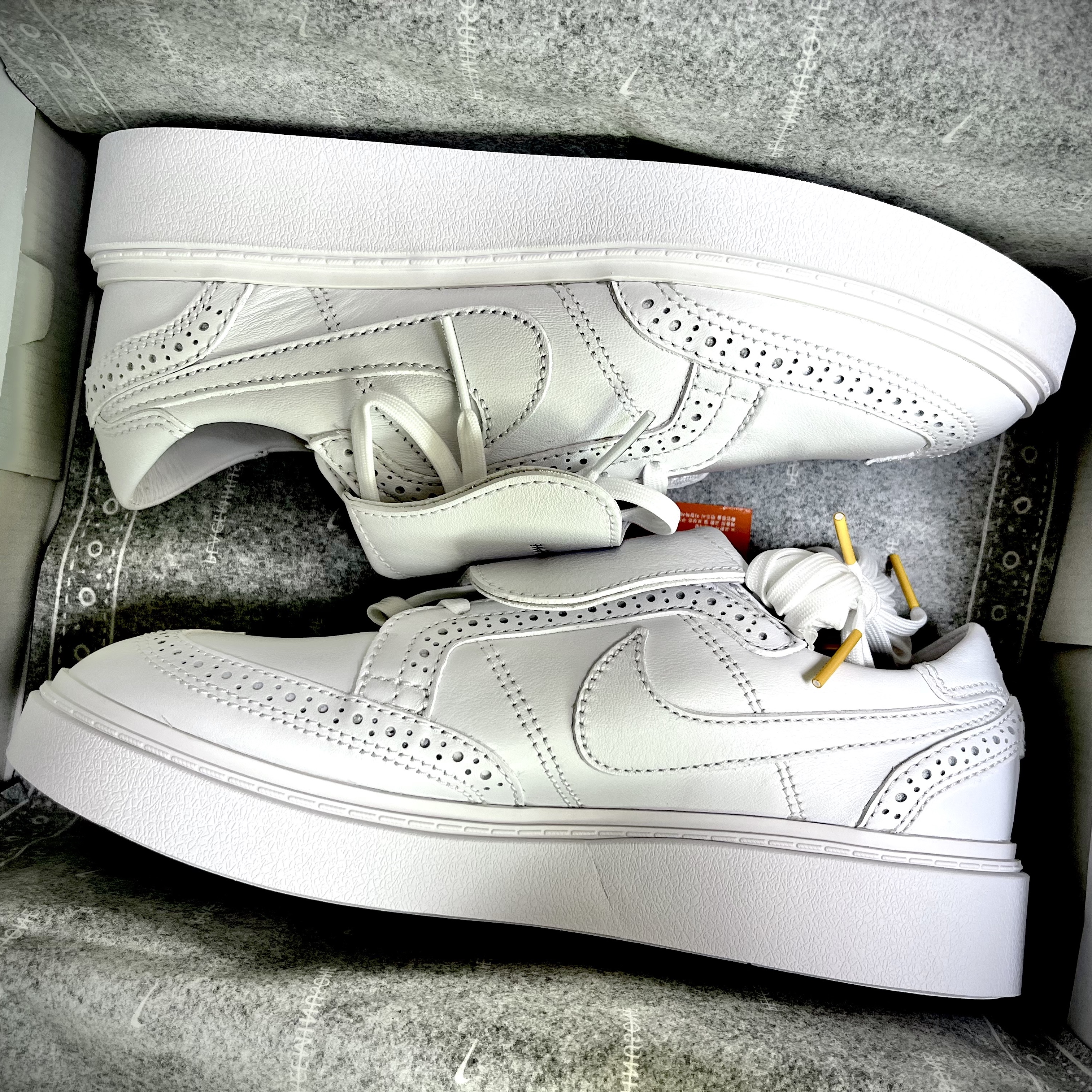 Nike x Peaceminusone Kwondo1 White 착용 스타일 - 2