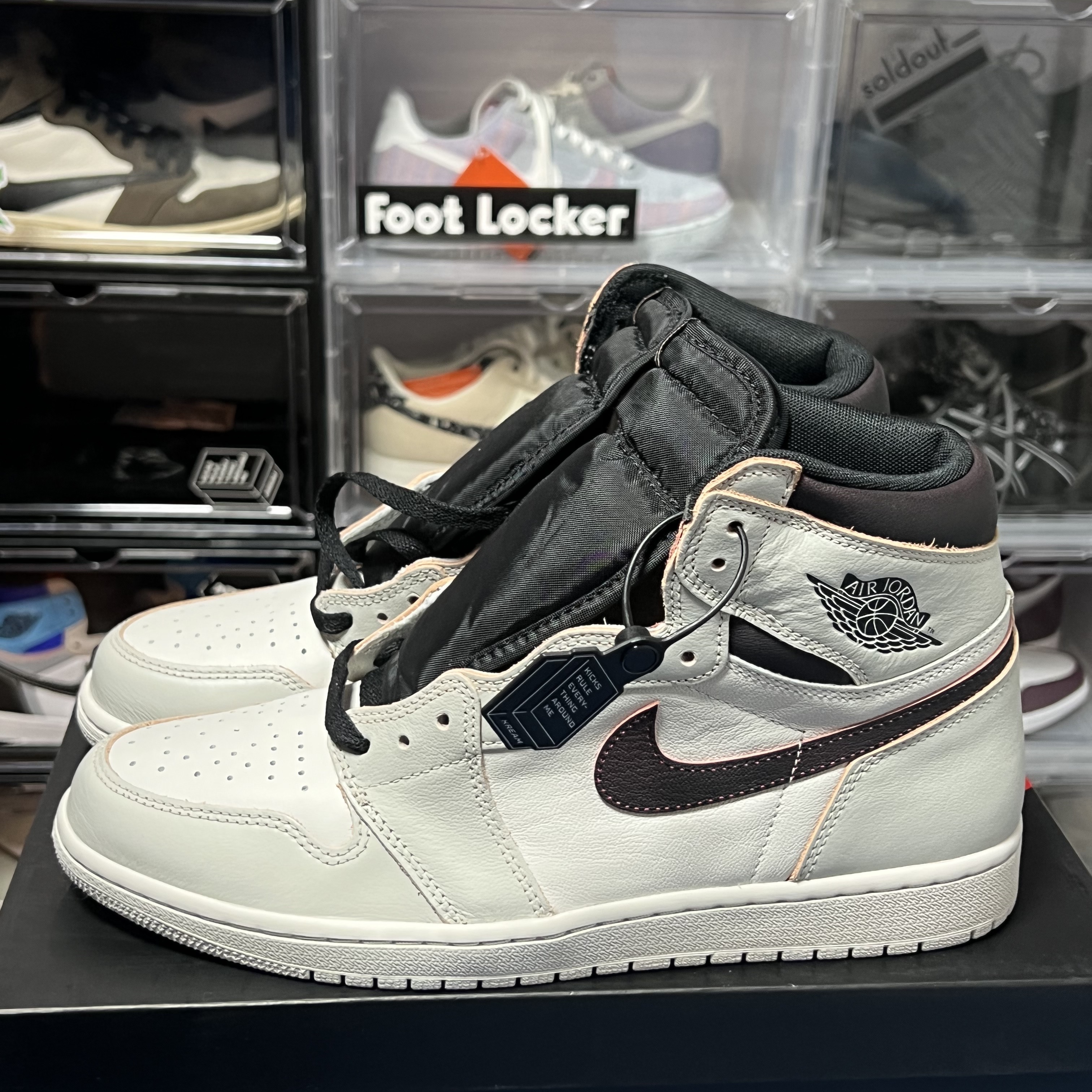 Jordan 1 Retro High OG Shadow 2.0, Jordan 1 Element Gore-Tex Sail 착용 스타일 - 4