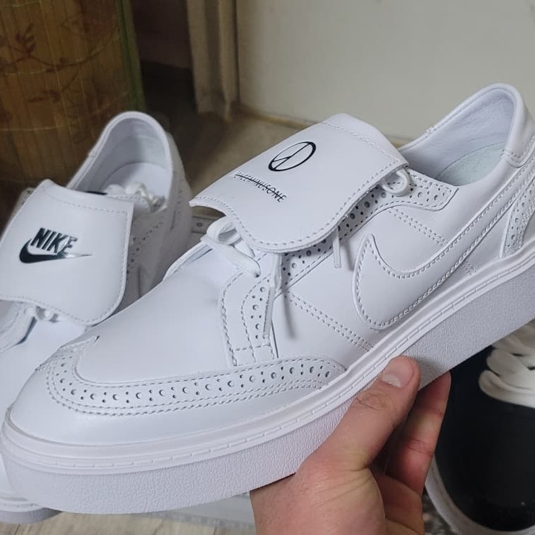 Nike x Peaceminusone Kwondo1 White 착용 스타일 - 3