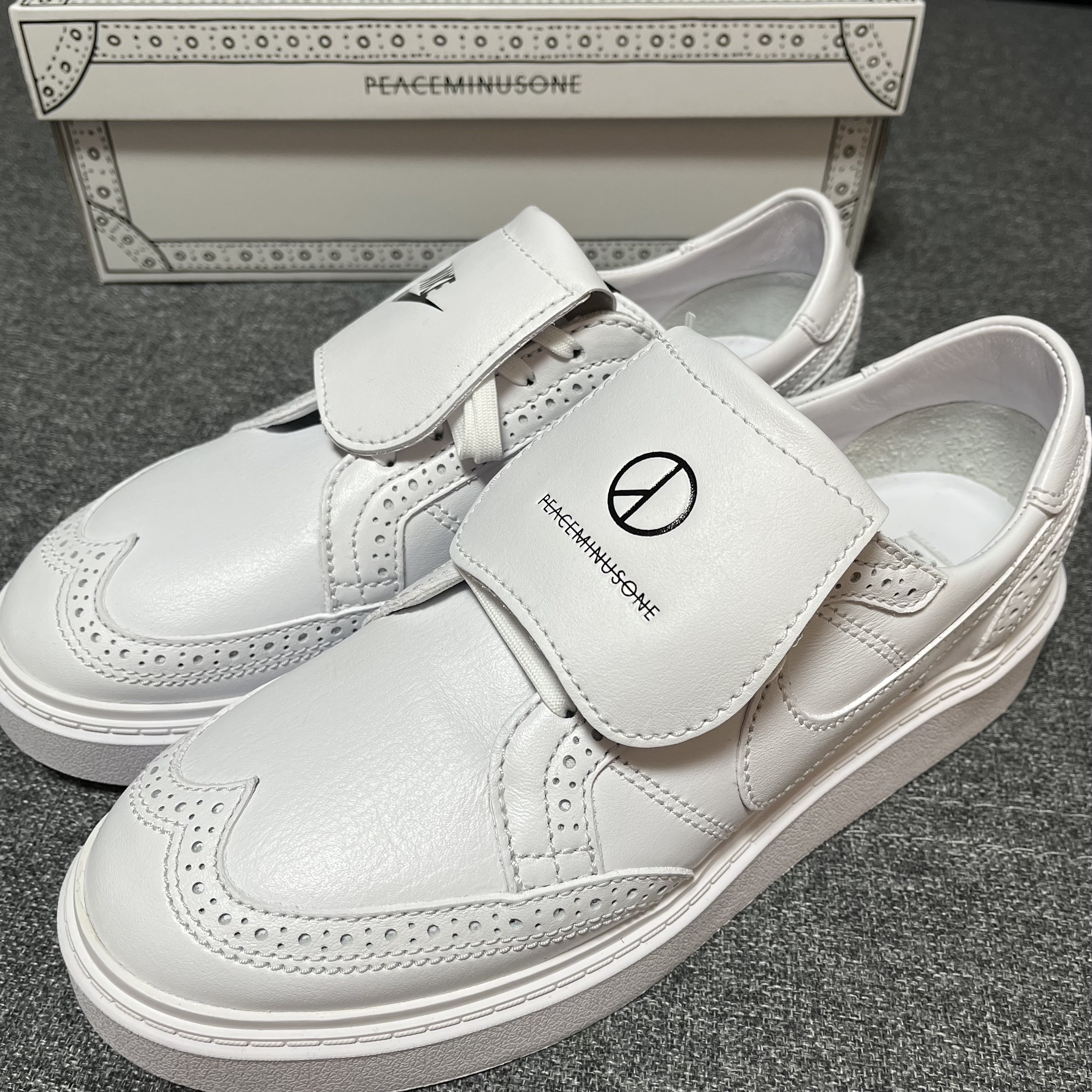 Nike x Peaceminusone Kwondo1 White 착용 스타일 - 2