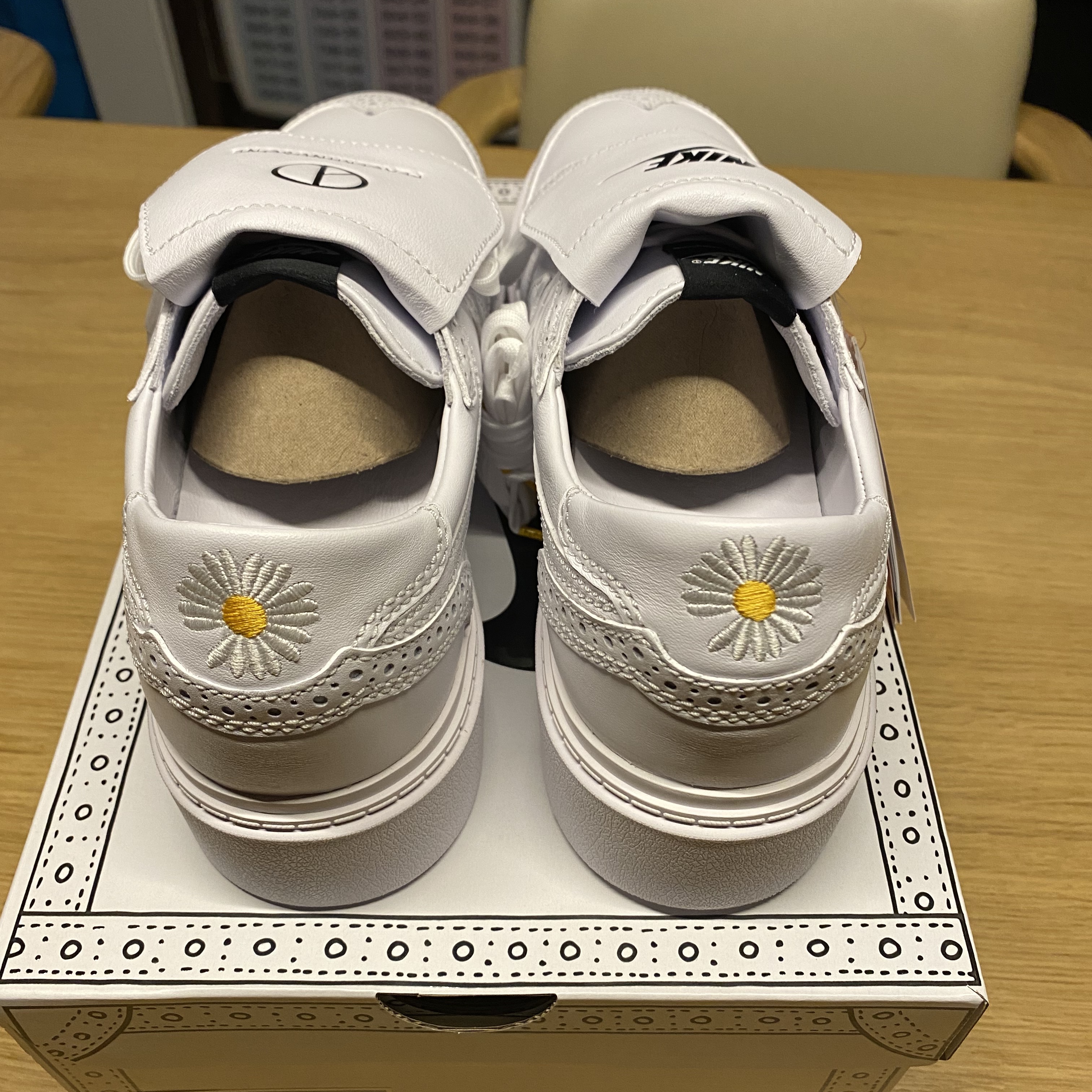Nike x Peaceminusone Kwondo1 White 착용 스타일 - 5