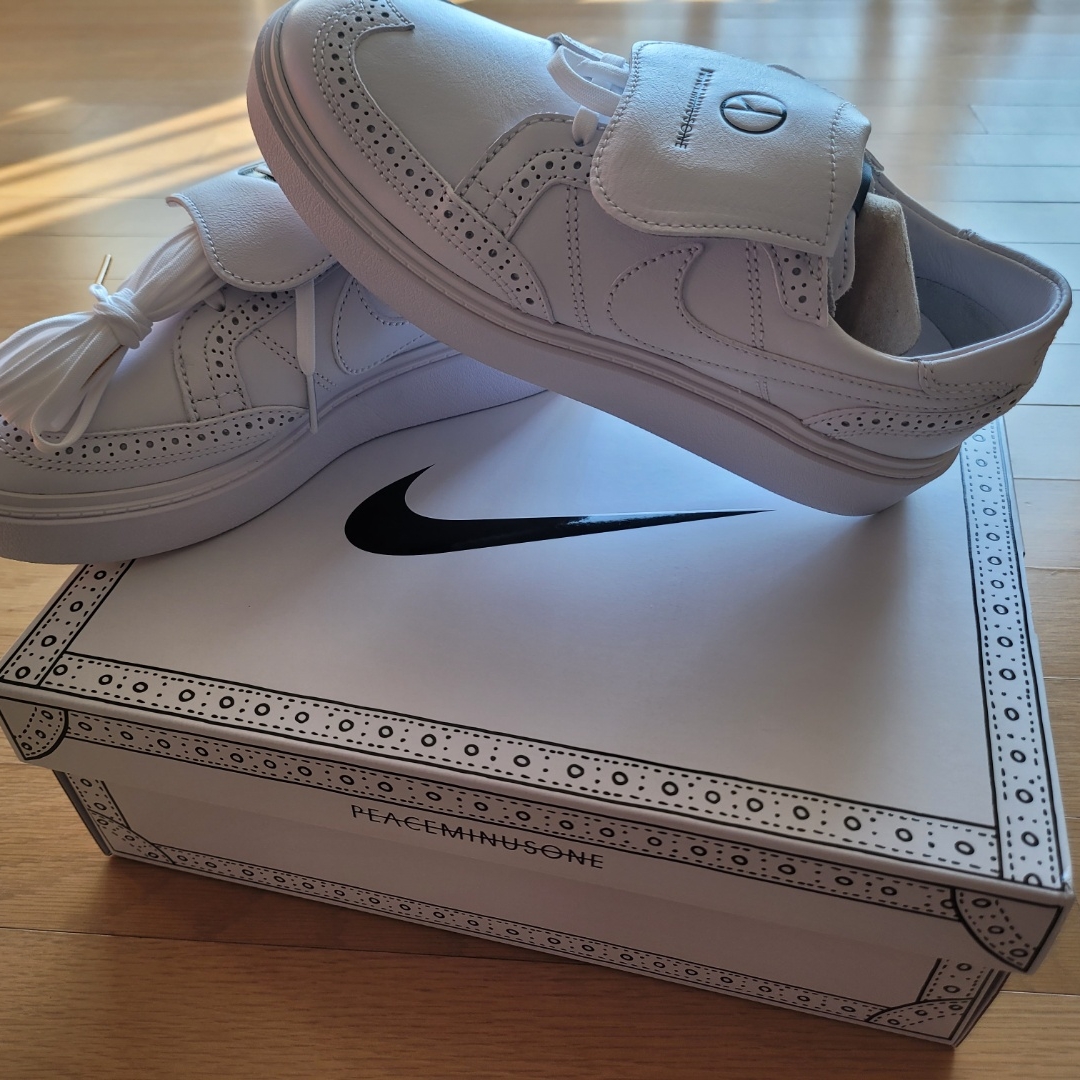 Nike x Peaceminusone Kwondo1 White 착용 스타일