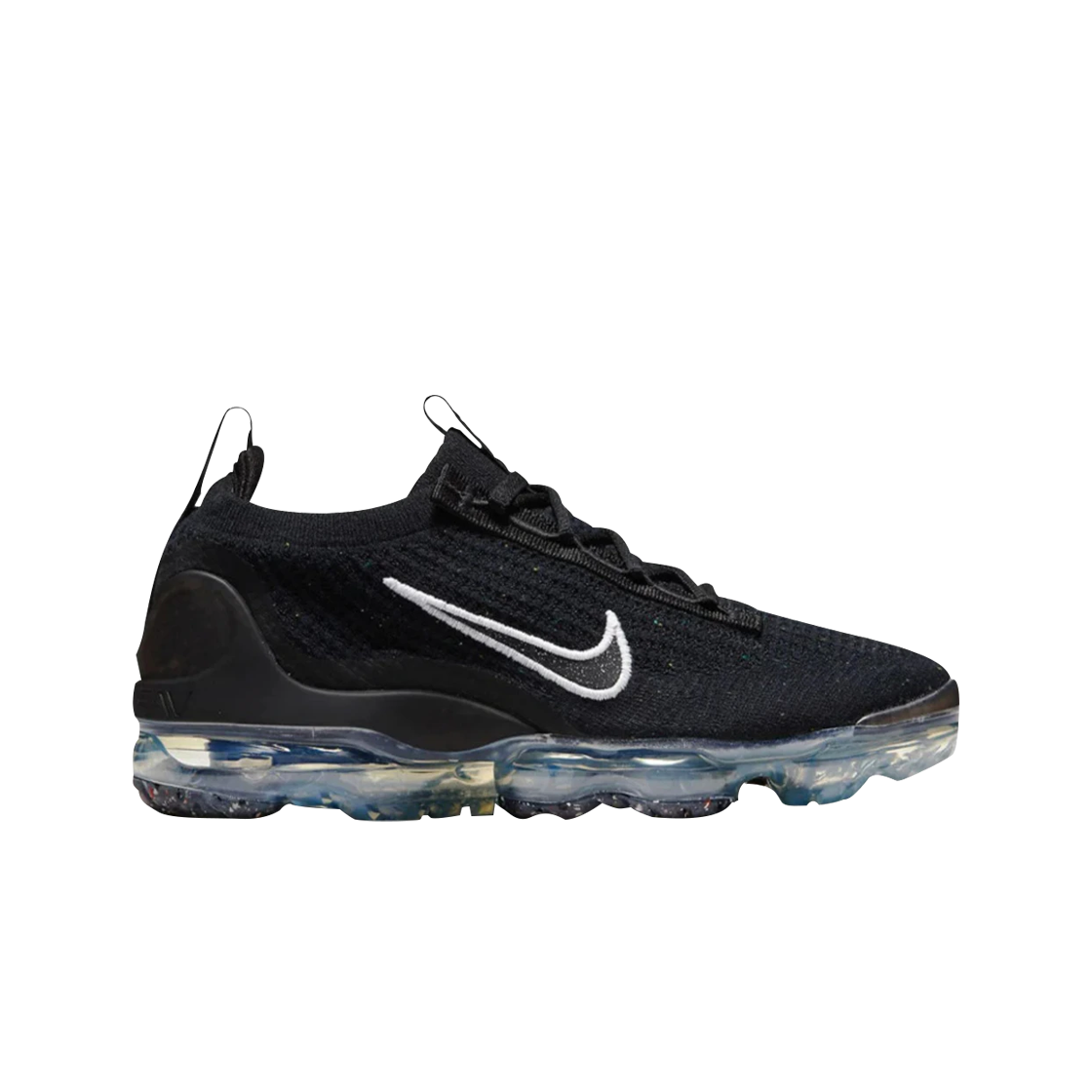 (W) 나이키 에어 베이퍼맥스 2021 플라이니트 블랙 메탈릭 실버((W) Nike Air Vapormax 2021 Flyknit Black Metallic Silver)