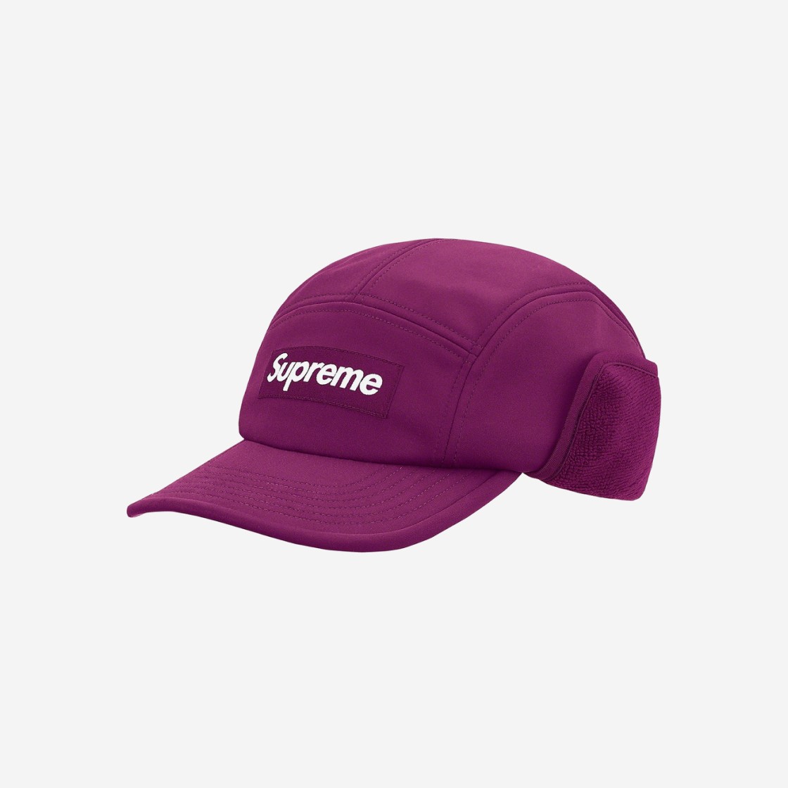 Supreme Windstopper Earflap Camp Cap Purple - 21FW 상세 이미지 1