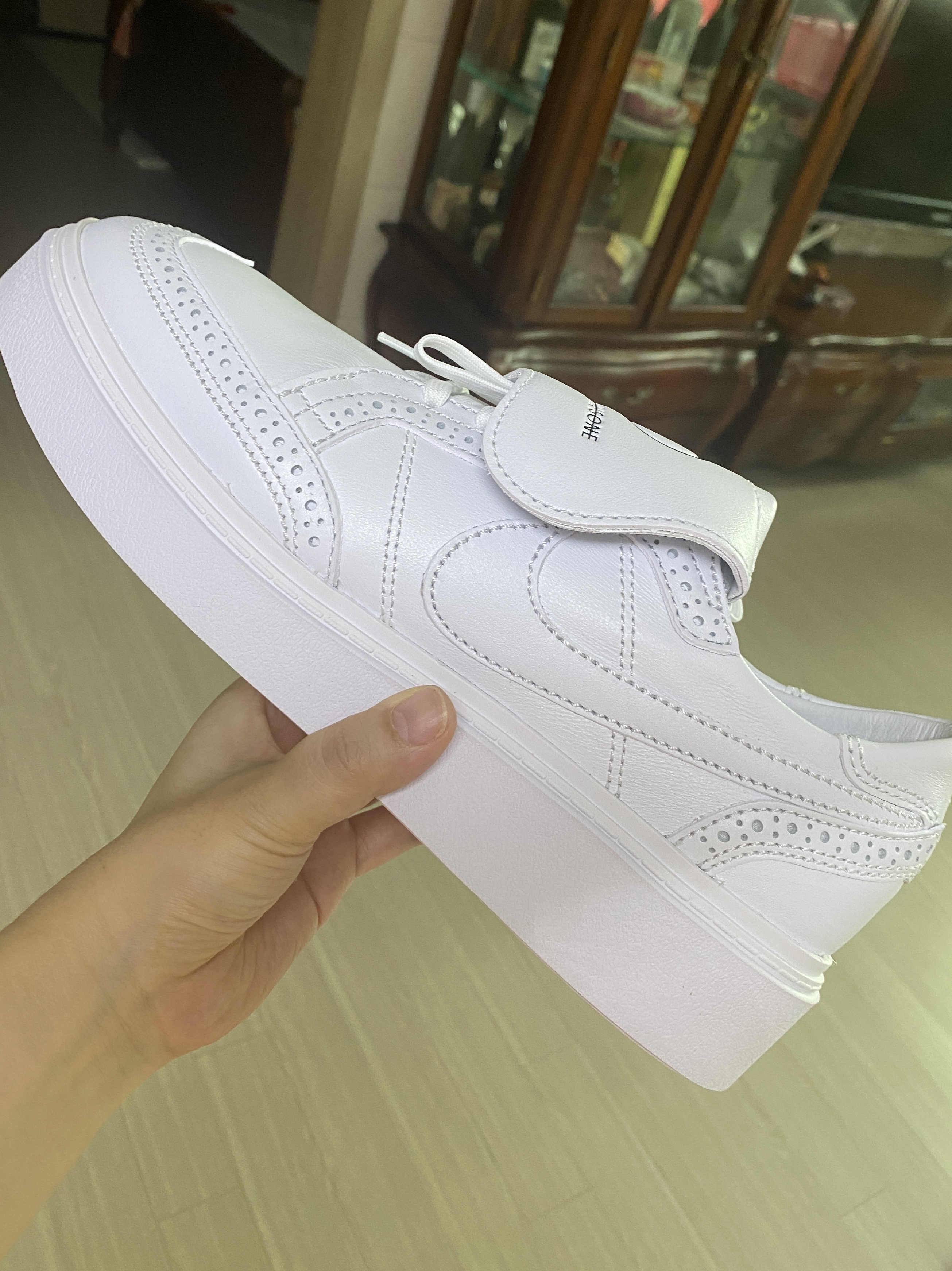 Nike x Peaceminusone Kwondo1 White 착용 스타일