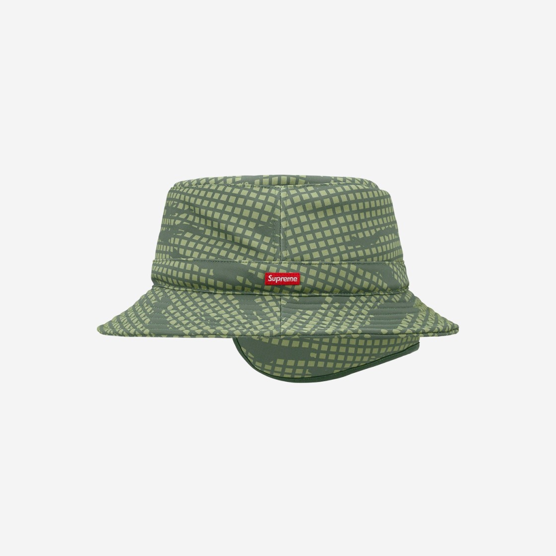 Supreme Windstopper Earflap Crusher Olive Grid Camo - 21FW 상세 이미지 2