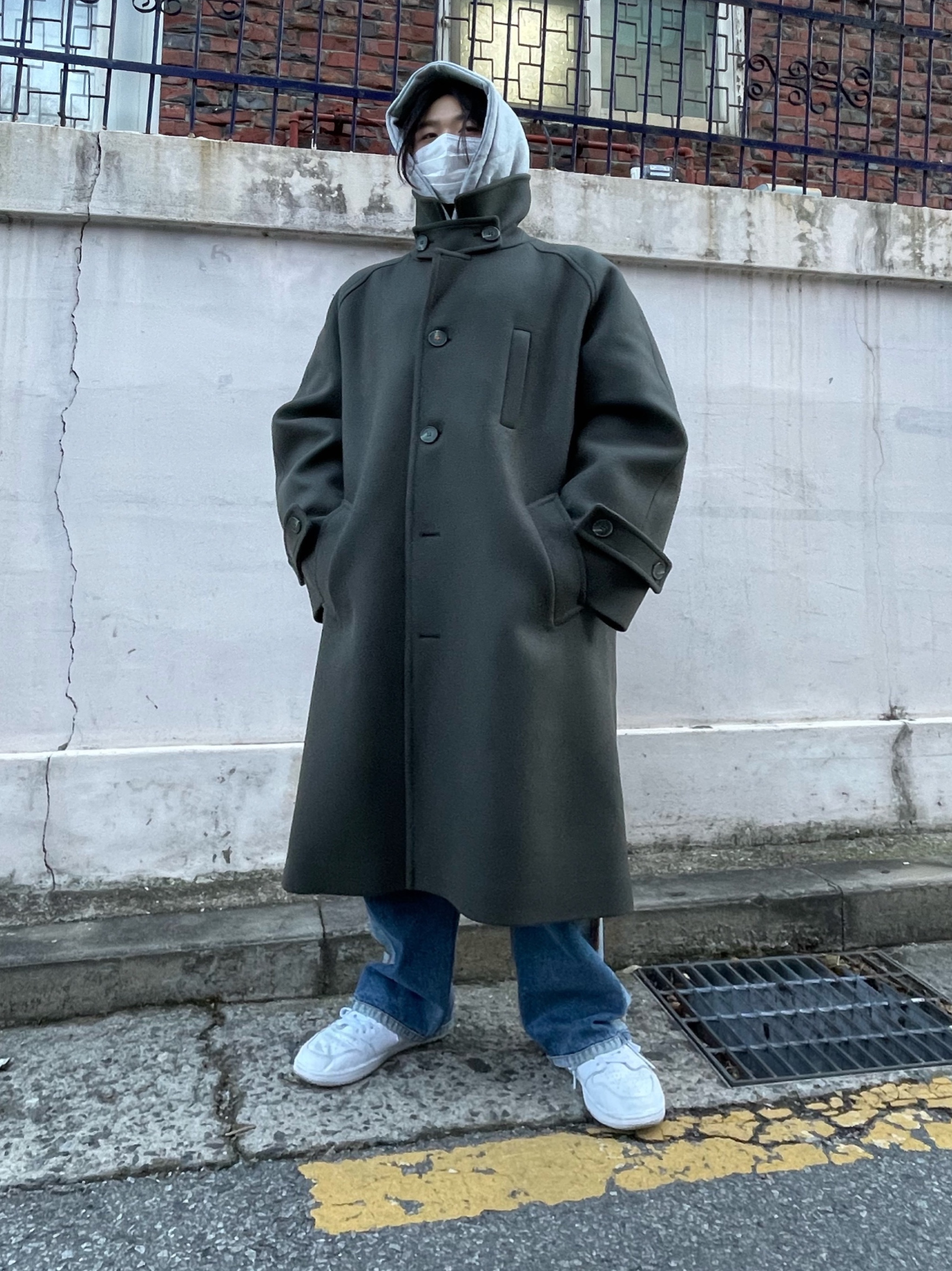 Jordan 1 Low OG Neutral Grey 착용 스타일 - 2