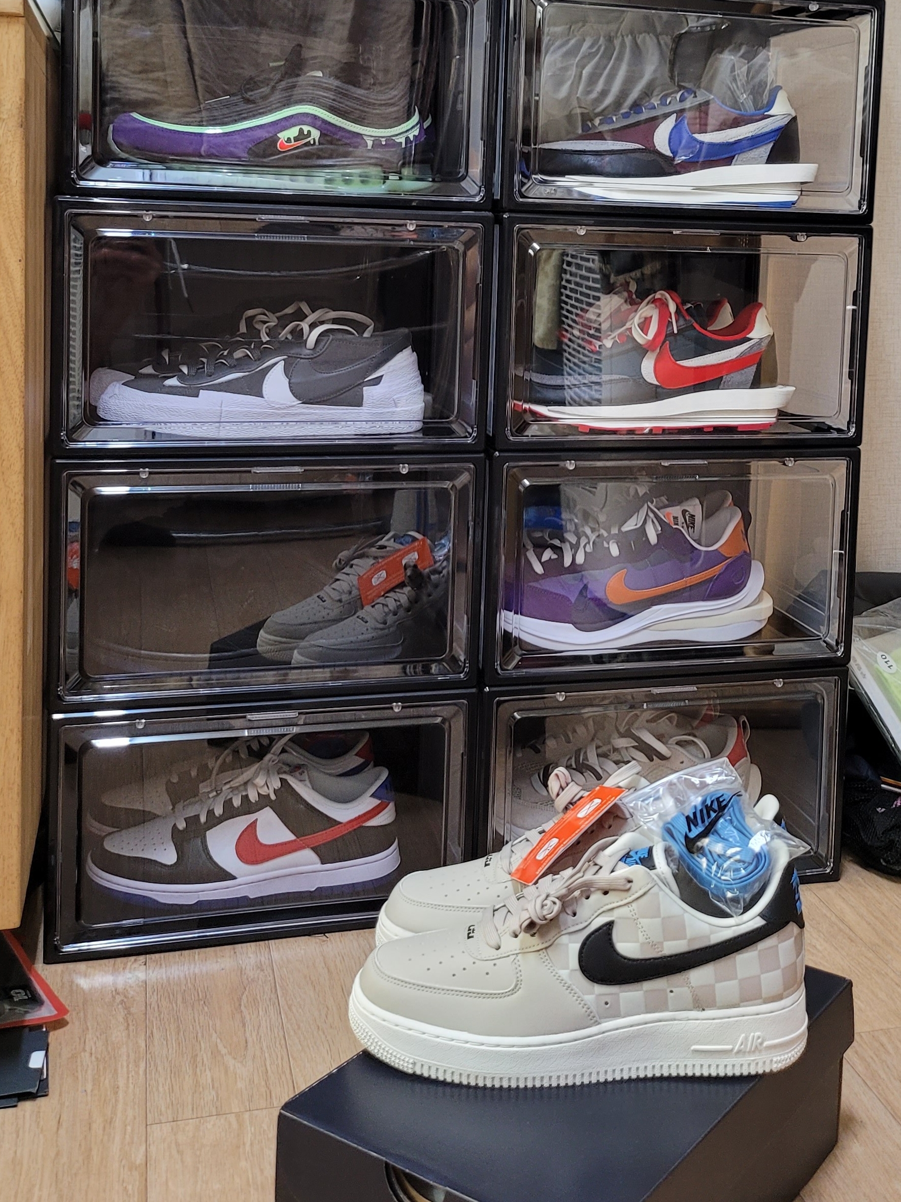 Nike Air Force 1 '07 QS LBJ 착용 스타일