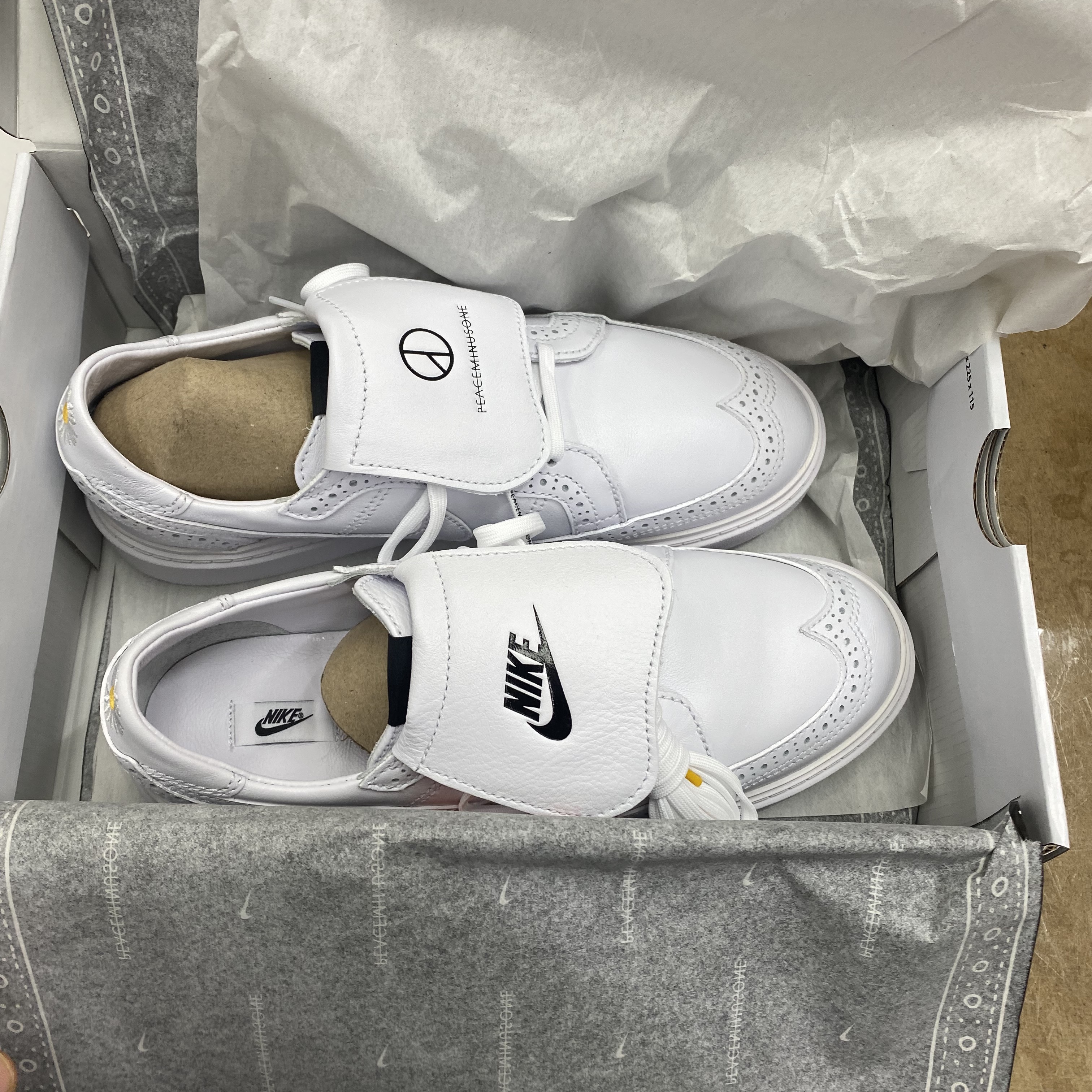 Nike x Peaceminusone Kwondo1 White 착용 스타일